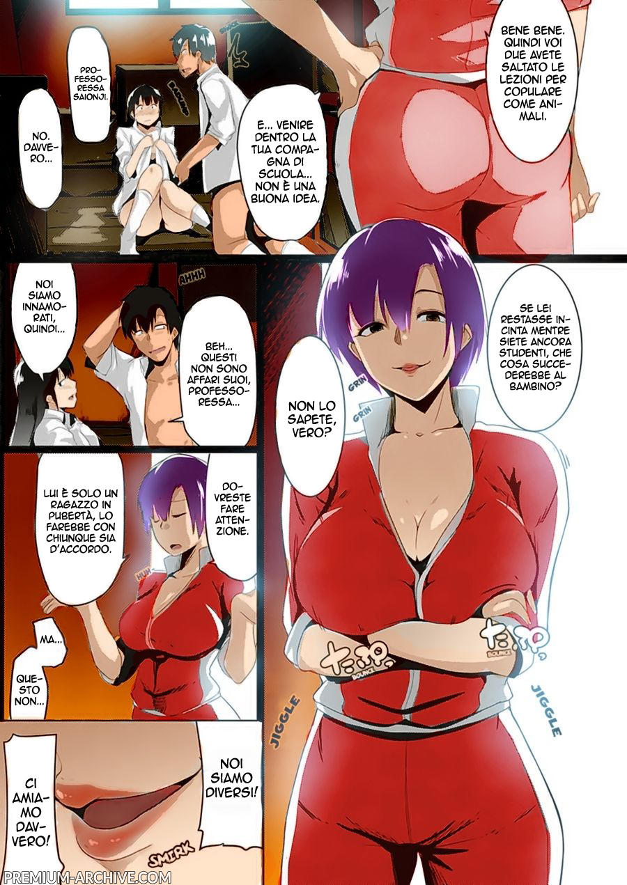 [Muneshiro] Taiiku kyoushi wa netori jouzu | L' Insengnate di Ginnastica è Brava con i Tradimenti (COMIC ExE 16) [Italian] [Digital] [Colorized] numero di immagine  3