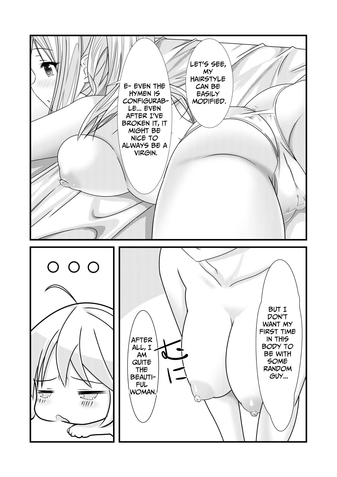 [Nakayo Shi Koyo Shi (Nakayo Shi)] The feminizing cheat was even more powerful than I thought 01 [ENG Ver.] image number 16