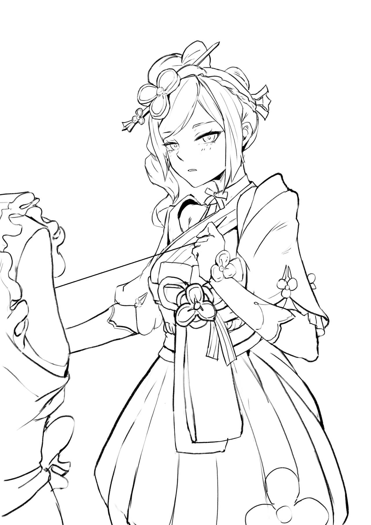 [Frozenspiderlily] Chiori - "Missed Deadline" (Genshin Impact) 图片编号 50