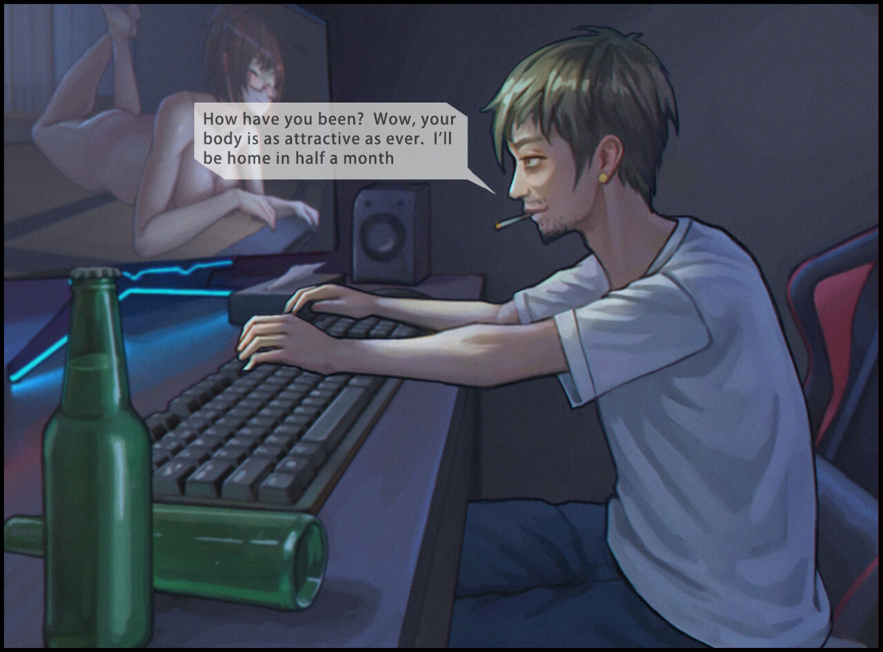 触手の苗床化孕み袋   人妻と夫がオナニーしているときに UMAの触手に肉体改造され強○出産 图片编号 14