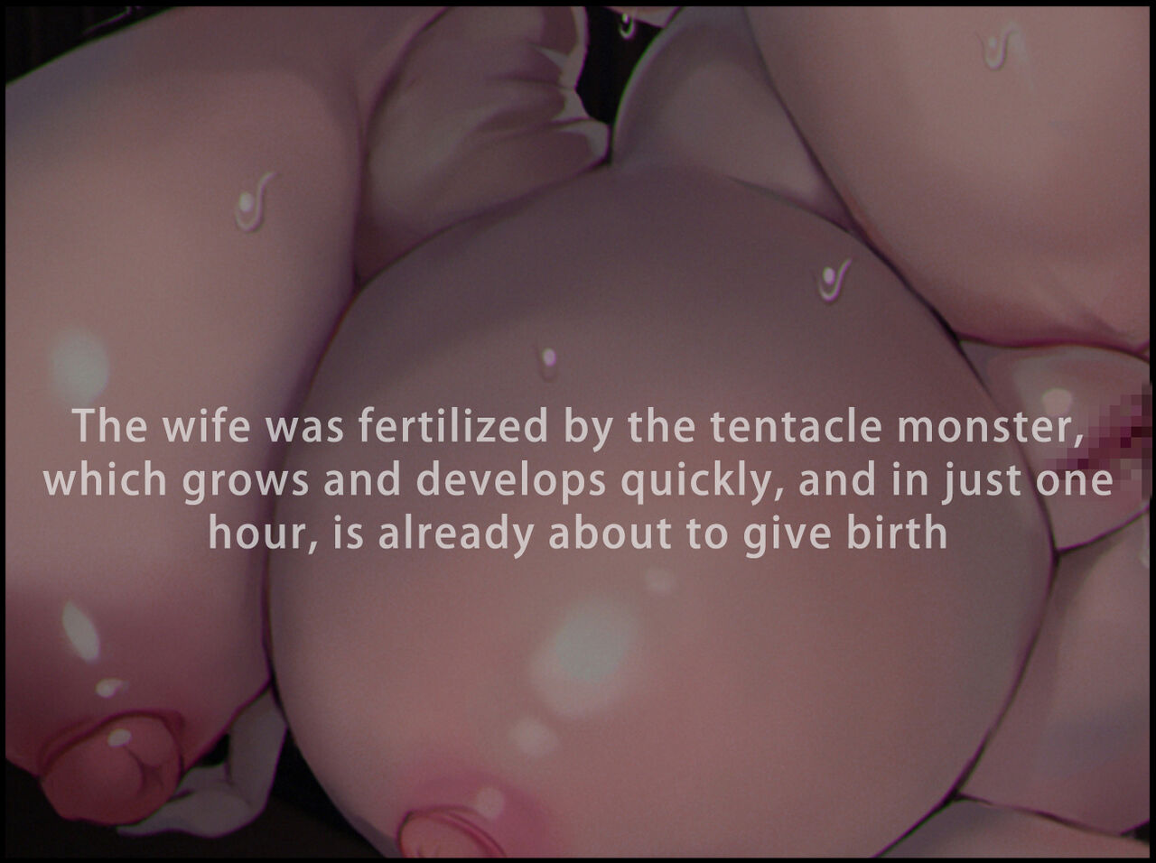触手の苗床化孕み袋   人妻と夫がオナニーしているときに UMAの触手に肉体改造され強○出産 图片编号 48