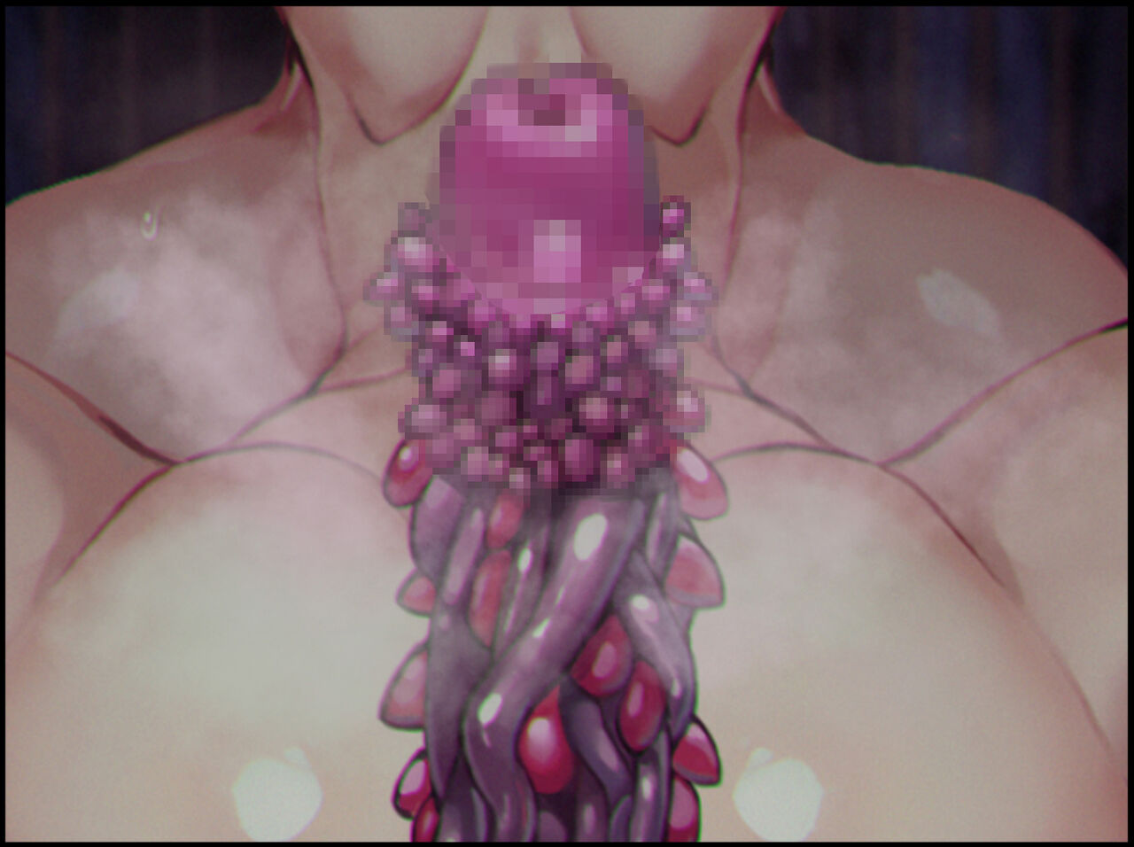 触手の苗床化孕み袋   人妻と夫がオナニーしているときに UMAの触手に肉体改造され強○出産 图片编号 56