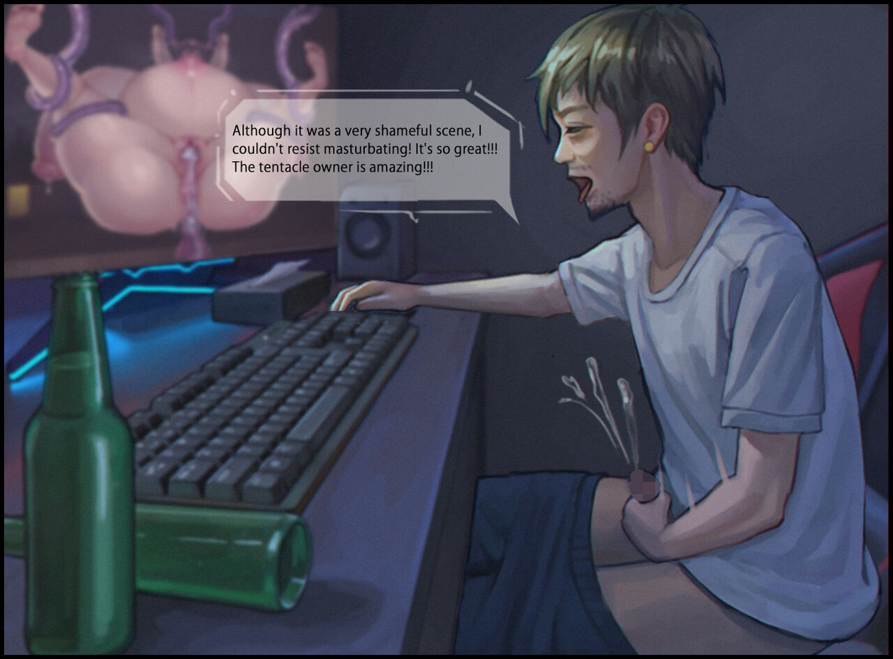 触手の苗床化孕み袋   人妻と夫がオナニーしているときに UMAの触手に肉体改造され強○出産 图片编号 108