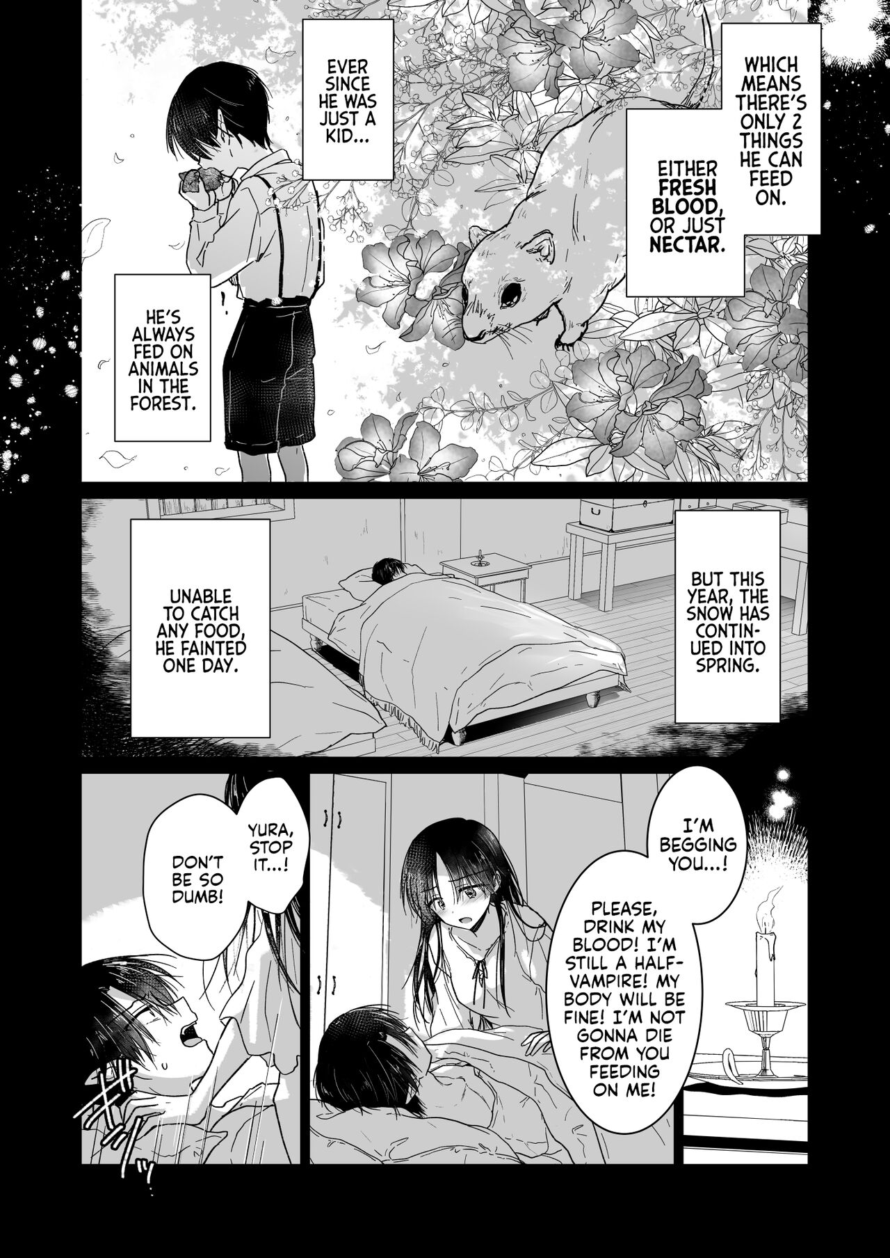 [AquaDrop (Mikami Mika)] Chi wa Mitsu yori mo Amaku - Blood is Sweeter Than Nectar [English] [Kyuume] [Digital] 画像番号 18