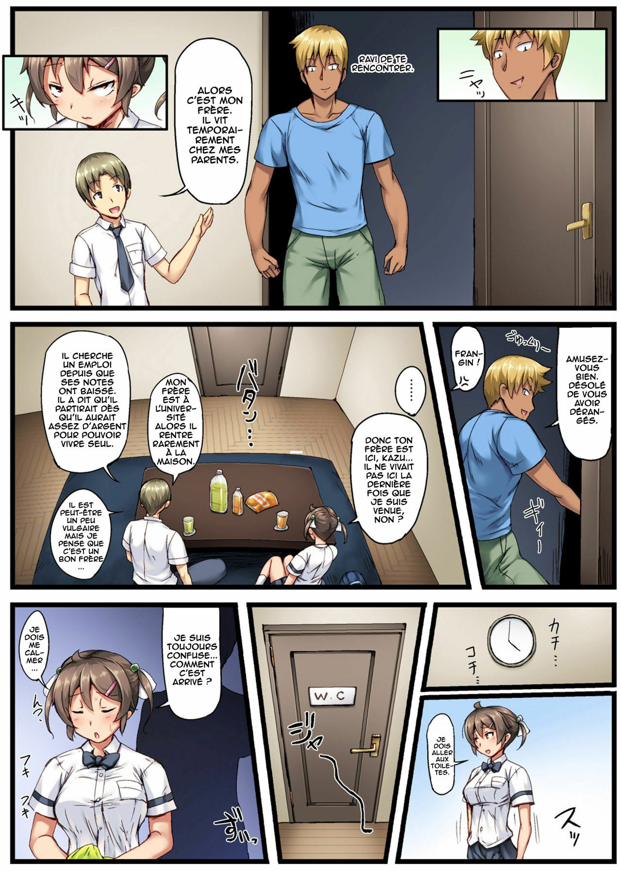 [Crimson CROWN (Imazon)] Otouto no Koibito ga Mukashi Choukyou Shita Motokano datta + ~Sonogo~ [French] [O-S] 画像番号 4