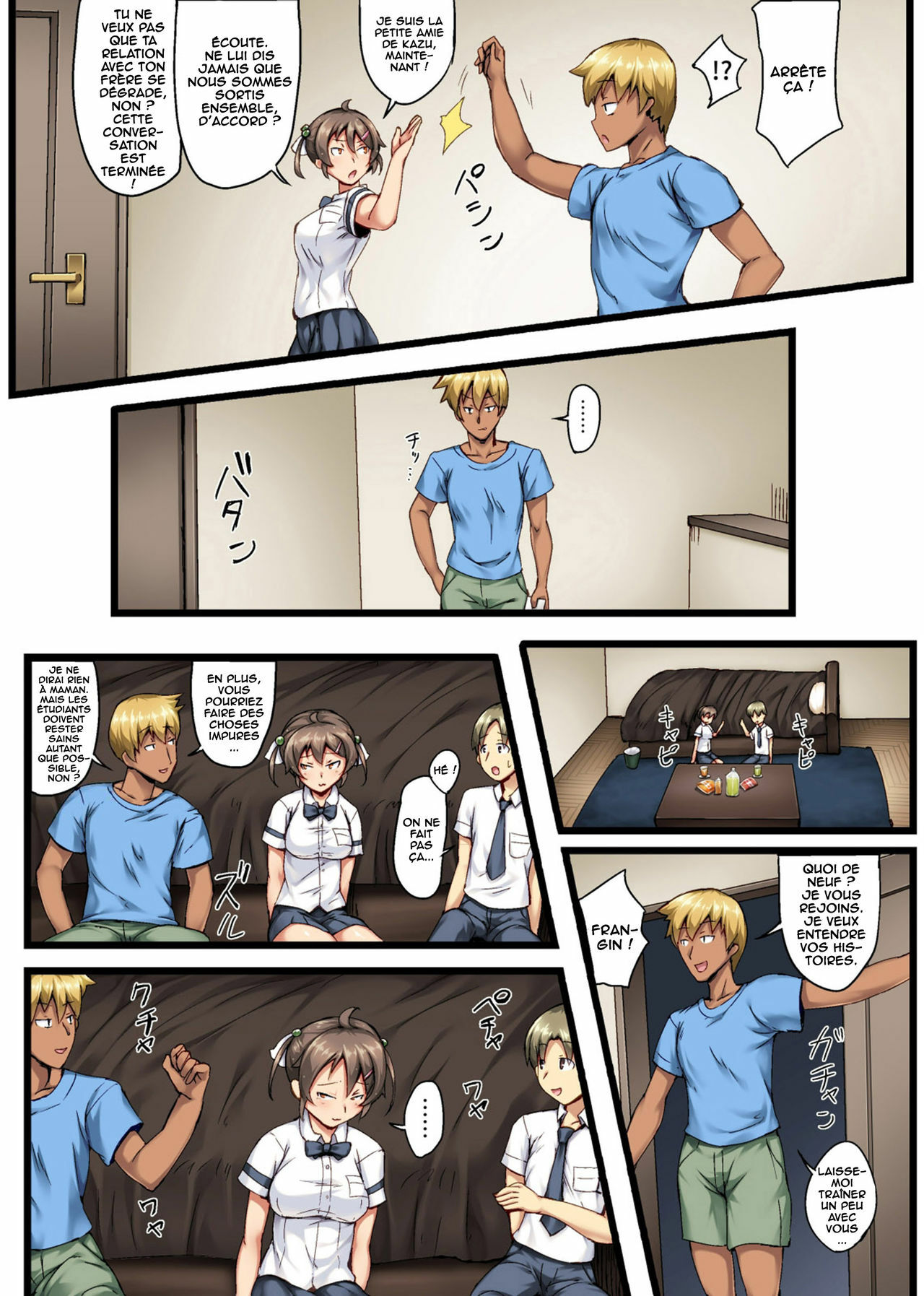 [Crimson CROWN (Imazon)] Otouto no Koibito ga Mukashi Choukyou Shita Motokano datta + ~Sonogo~ [French] [O-S] 画像番号 6