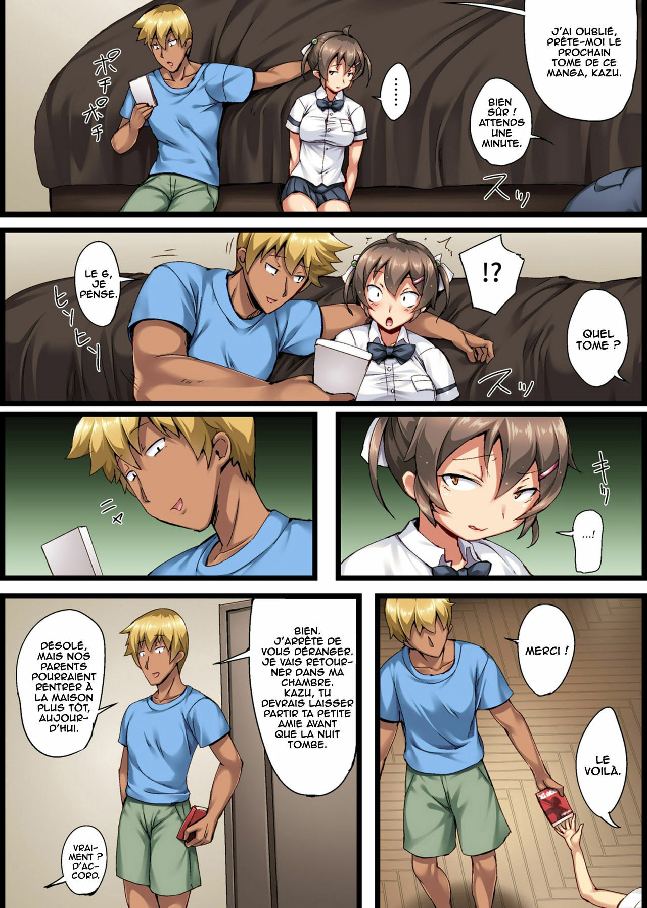 [Crimson CROWN (Imazon)] Otouto no Koibito ga Mukashi Choukyou Shita Motokano datta + ~Sonogo~ [French] [O-S] 画像番号 7