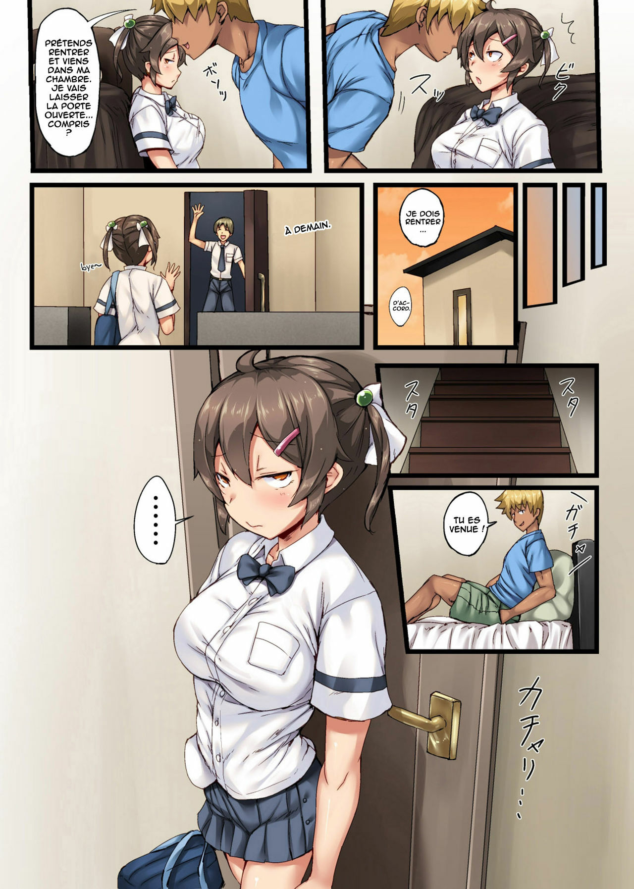 [Crimson CROWN (Imazon)] Otouto no Koibito ga Mukashi Choukyou Shita Motokano datta + ~Sonogo~ [French] [O-S] 画像番号 8