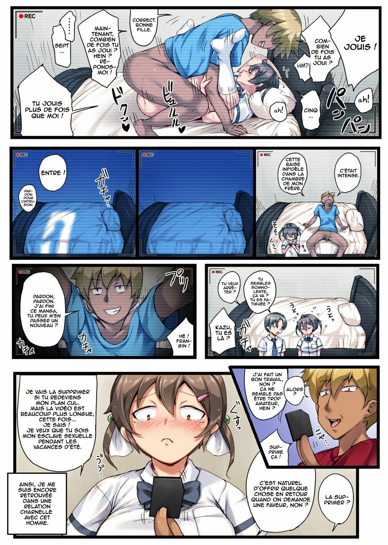 [Crimson CROWN (Imazon)] Otouto no Koibito ga Mukashi Choukyou Shita Motokano datta + ~Sonogo~ [French] [O-S] 画像番号 32