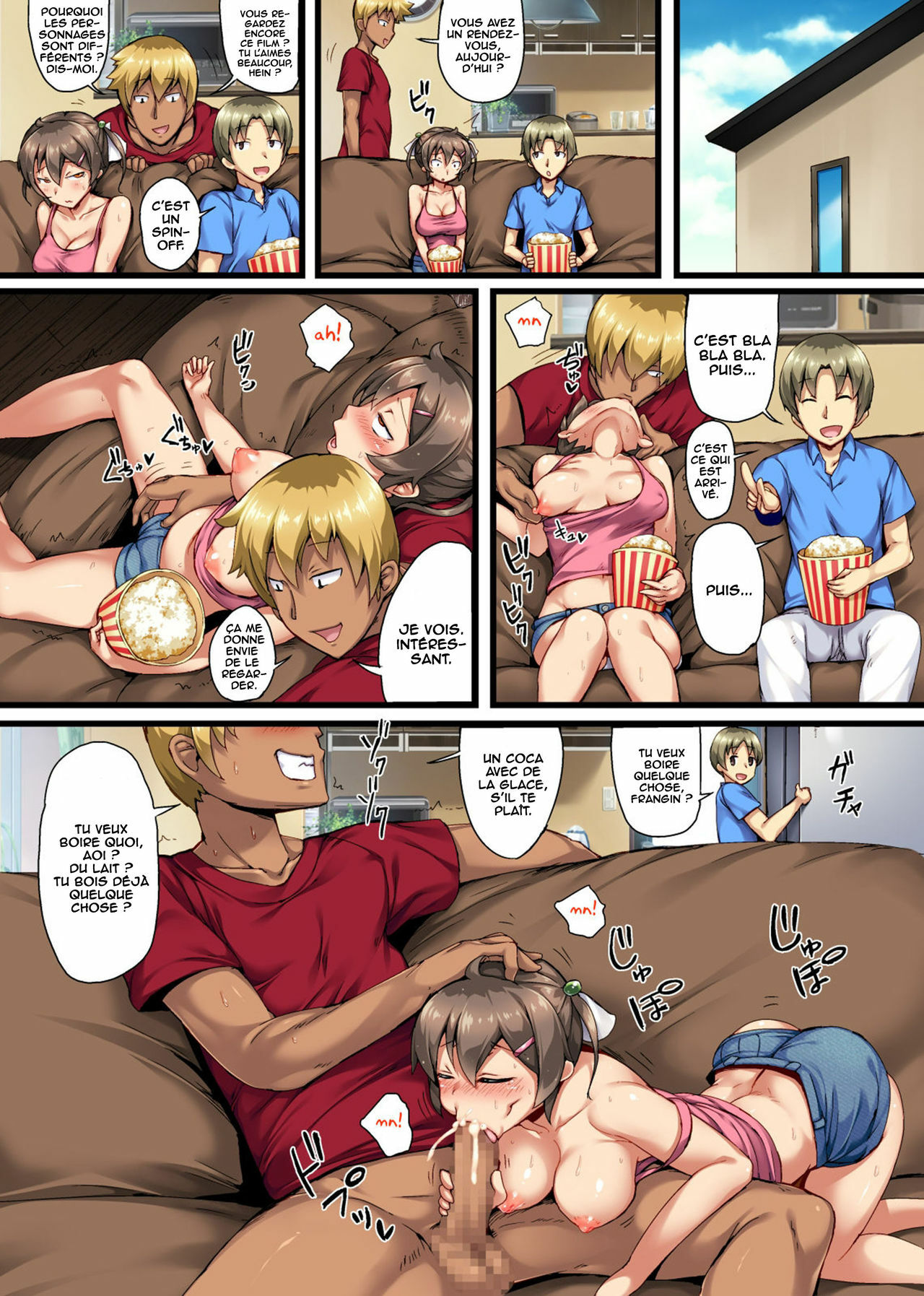 [Crimson CROWN (Imazon)] Otouto no Koibito ga Mukashi Choukyou Shita Motokano datta + ~Sonogo~ [French] [O-S] 画像番号 35