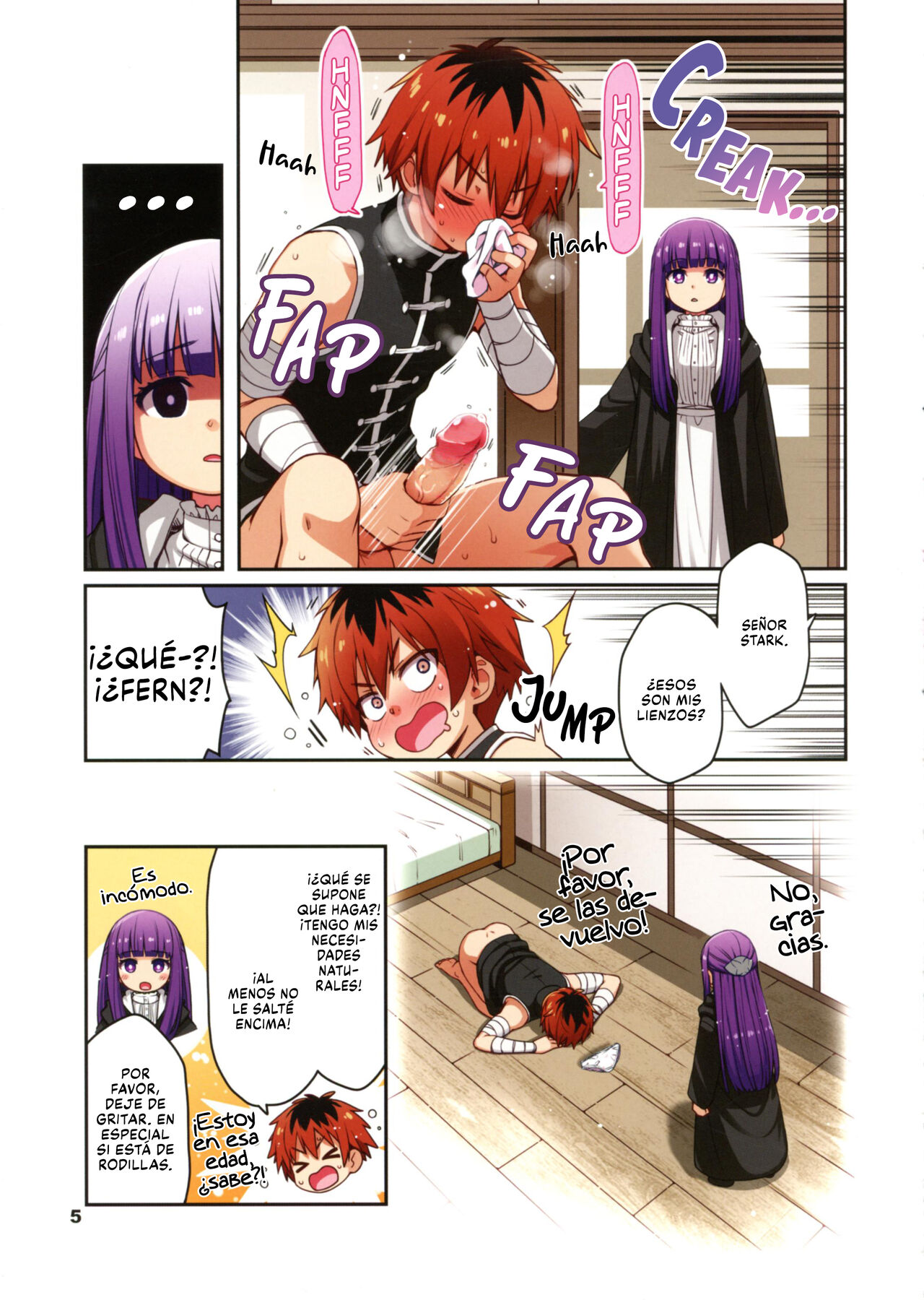 (C103) [life (Haga Yui)] Zero★Tact! Boy & Girl | ¡Chico y Chica, ambos sin Tacto! (Sousou no Frieren) [Español] [Fap It&HGnF] numero di immagine  4