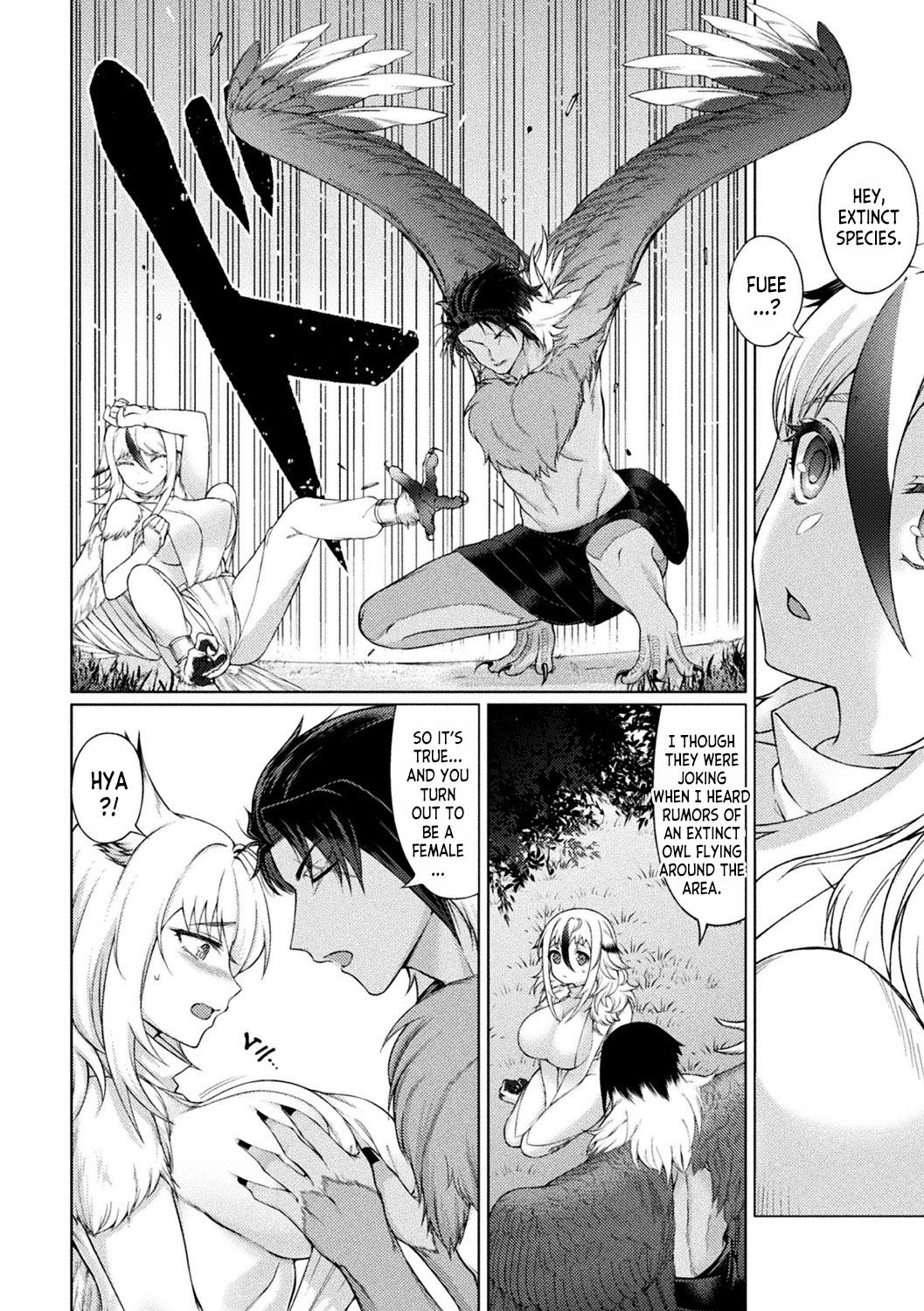 [F Mushoku] Fallen Horned Owl, Cuckold Bride (Bessatsu Comic Unreal Ishu NTR ~Ningen ni Koishita Jingai Heroine ga Douzoku Chinpo de Kairaku Ochi~ Vol. 1) [English] [desudesu] 이미지 번호 8