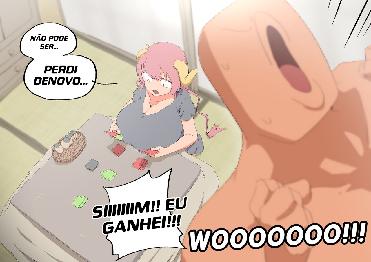 [Woomochichi] Iruru Lost the Game (Miss Kobayashi's Dragon Maid) [ PT BR ] numero di immagine  1