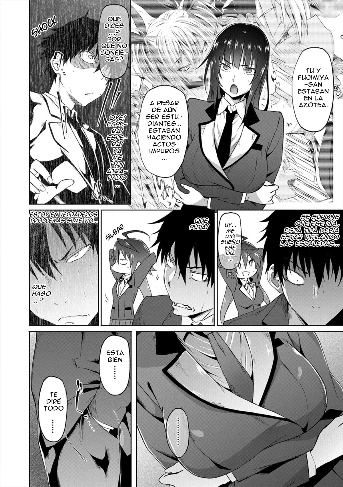 [Mizoguchi Gelatin] Succubus Appli <Gakuen Saimin> [Spanish] [Harenchi no Fansub] [Decensored]  [Digital] изображение № 48