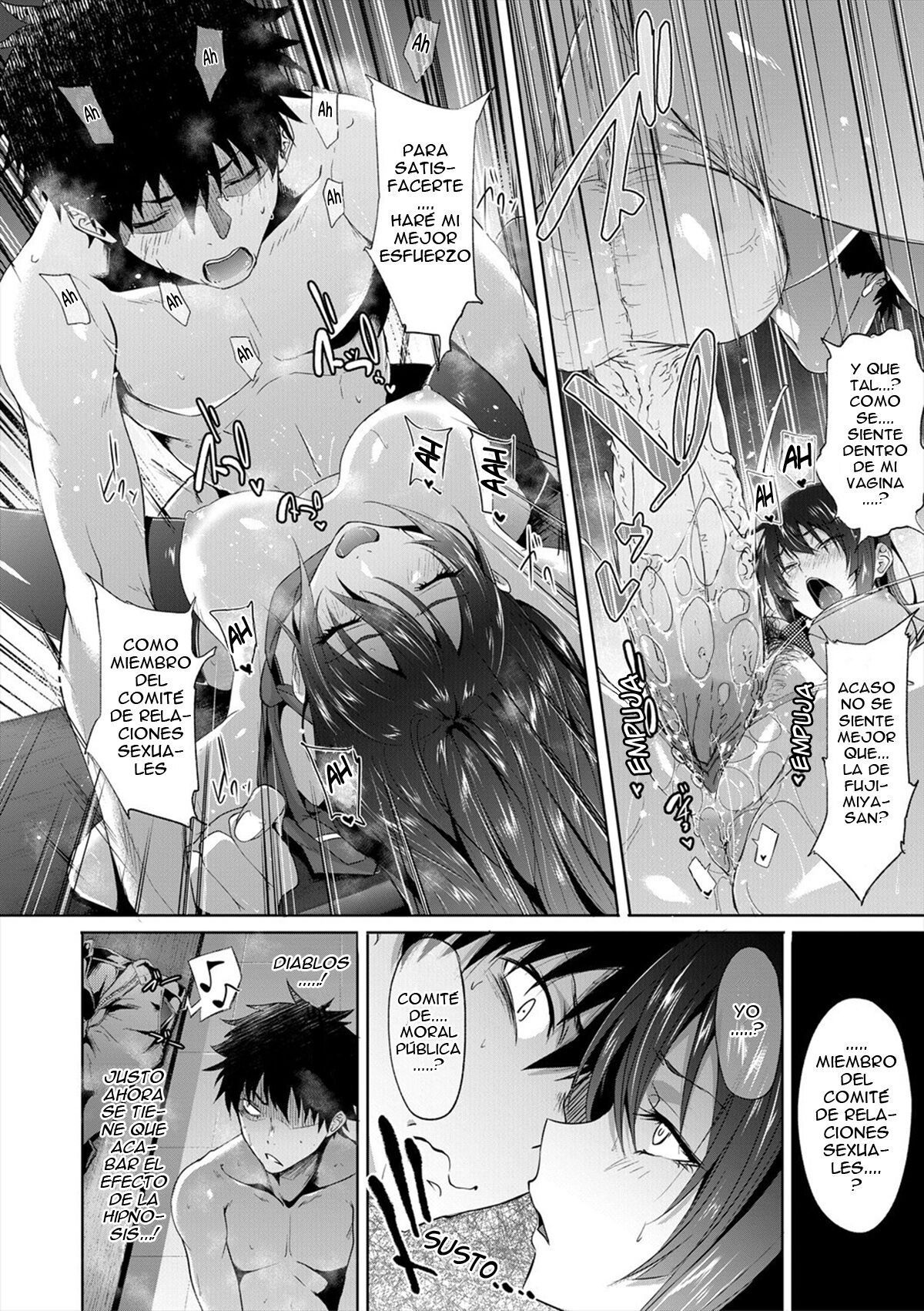 [Mizoguchi Gelatin] Succubus Appli <Gakuen Saimin> [Spanish] [Harenchi no Fansub] [Decensored]  [Digital] изображение № 62