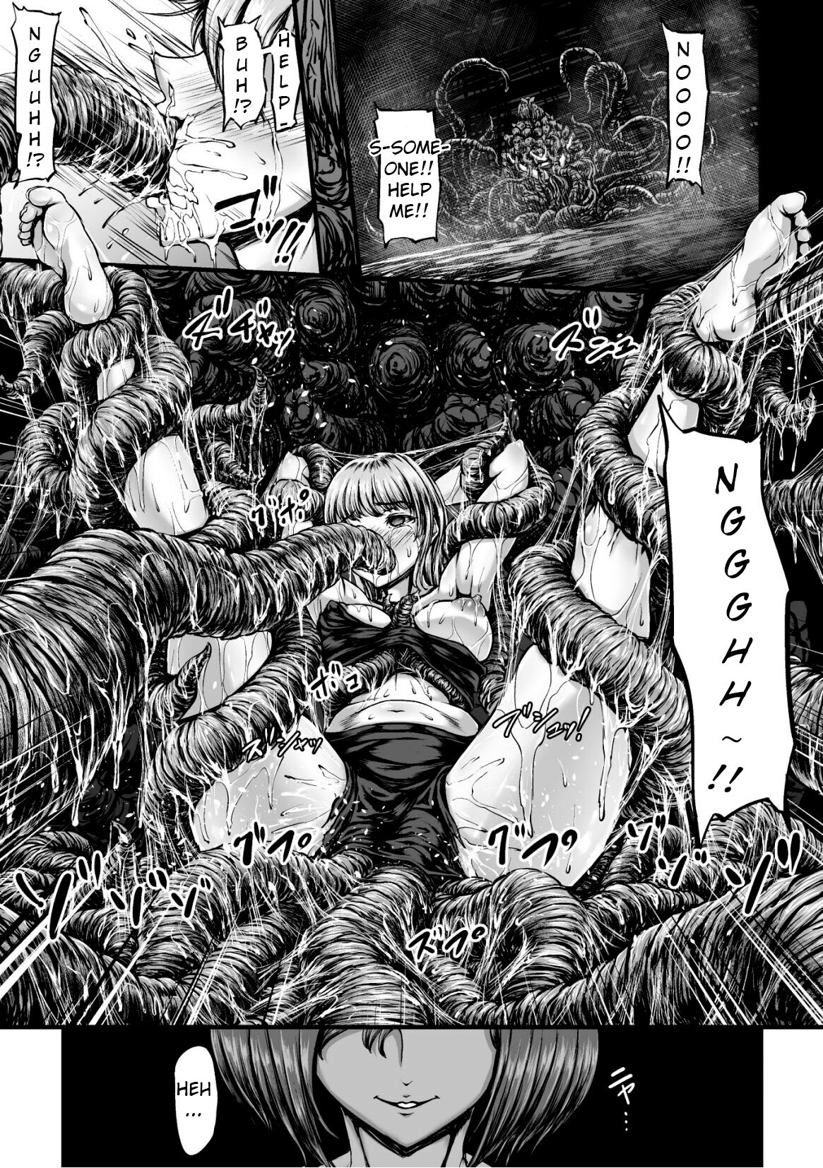 [1bit(Yuyu)] Kangoku Tentacle Battleship Episode 1 [English] [Uncensored] [Digital] 图片编号 5