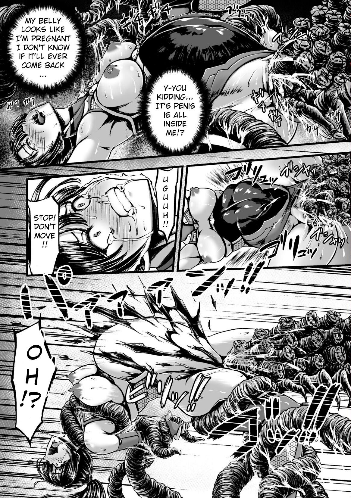 [1bit(Yuyu)] Kangoku Tentacle Battleship Episode 1 [English] [Uncensored] [Digital] 图片编号 26