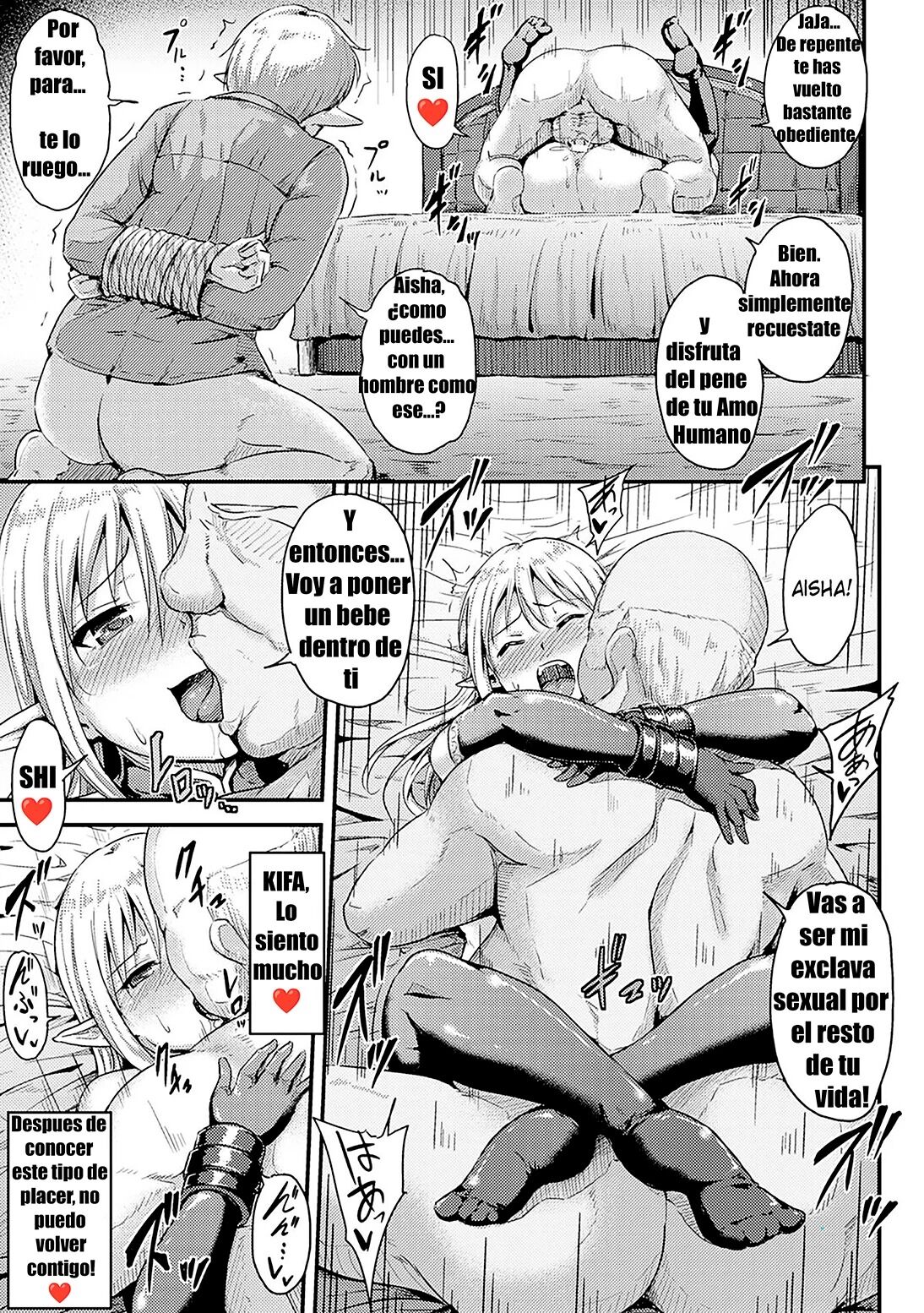 [Yayo] Kangoku no Tate ~Harami Ochiru Elf~ | House of Captive Pleasure ~Impregnating A Fallen Elf~ (2D Comic Magazine Tanetsuke Press de Zettai Ninshin! Vol. 2) [Spanish] [KINGBAK] [Digital] numero di immagine  17