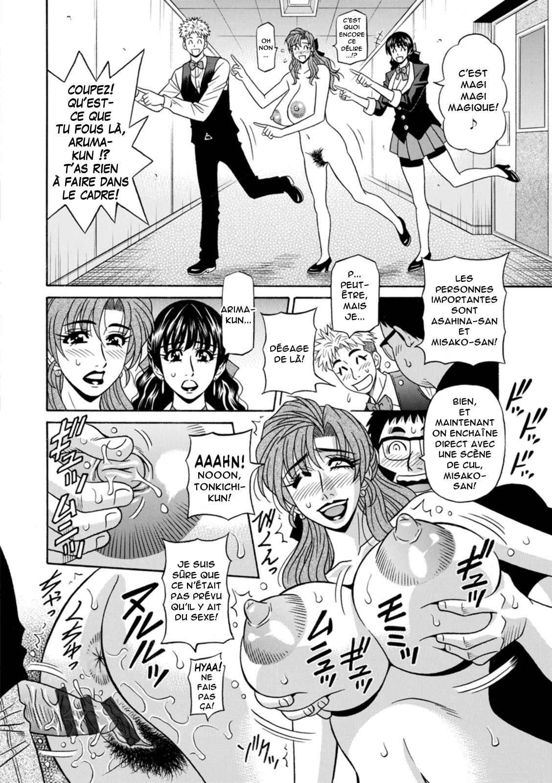[Ozaki Akira] Magician to H na Deshi - The magician and her lewd apprentice Ch.1-5 [French] [Anatoh] [Digital] numero di immagine  66