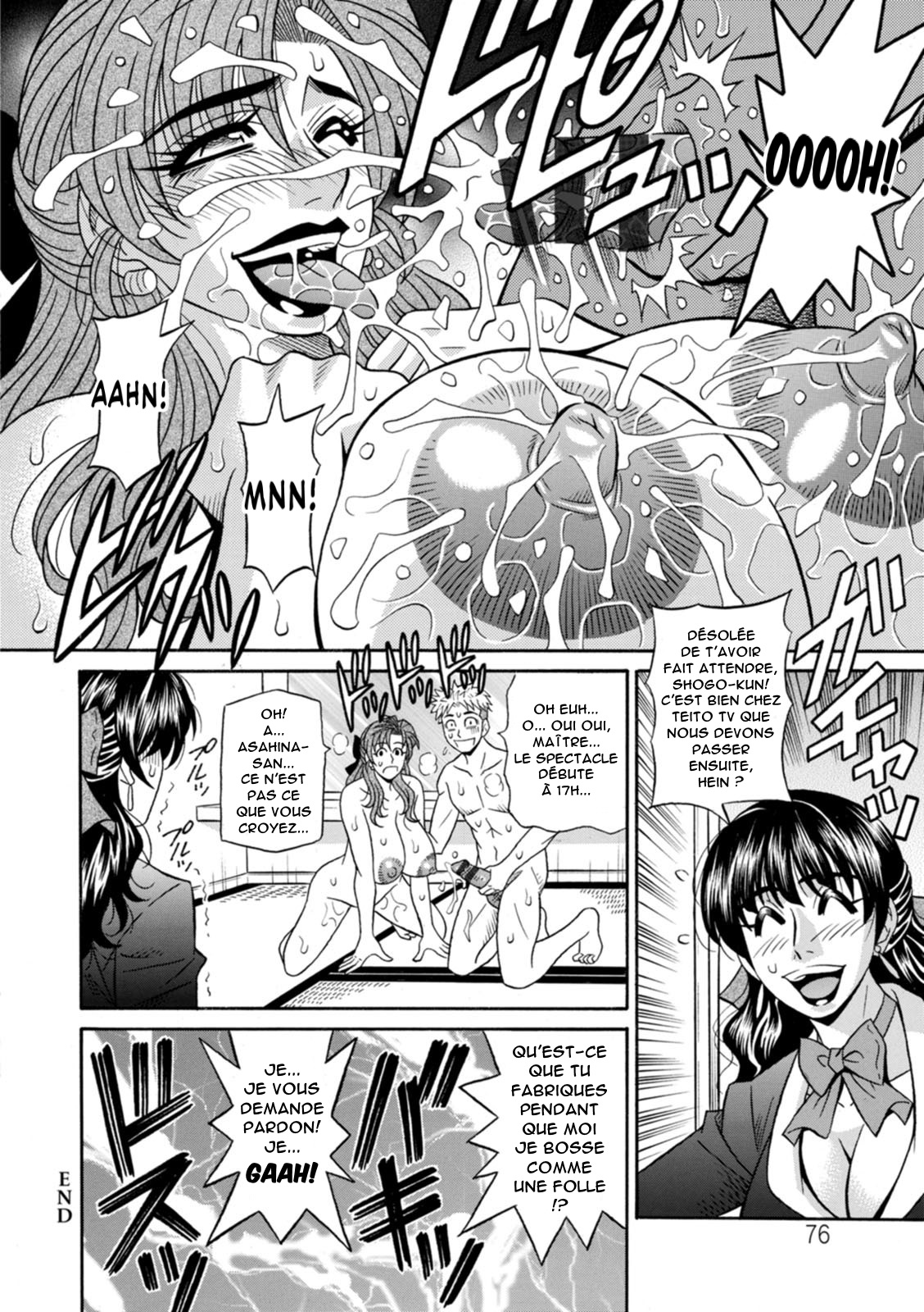 [Ozaki Akira] Magician to H na Deshi - The magician and her lewd apprentice Ch.1-5 [French] [Anatoh] [Digital] numero di immagine  76