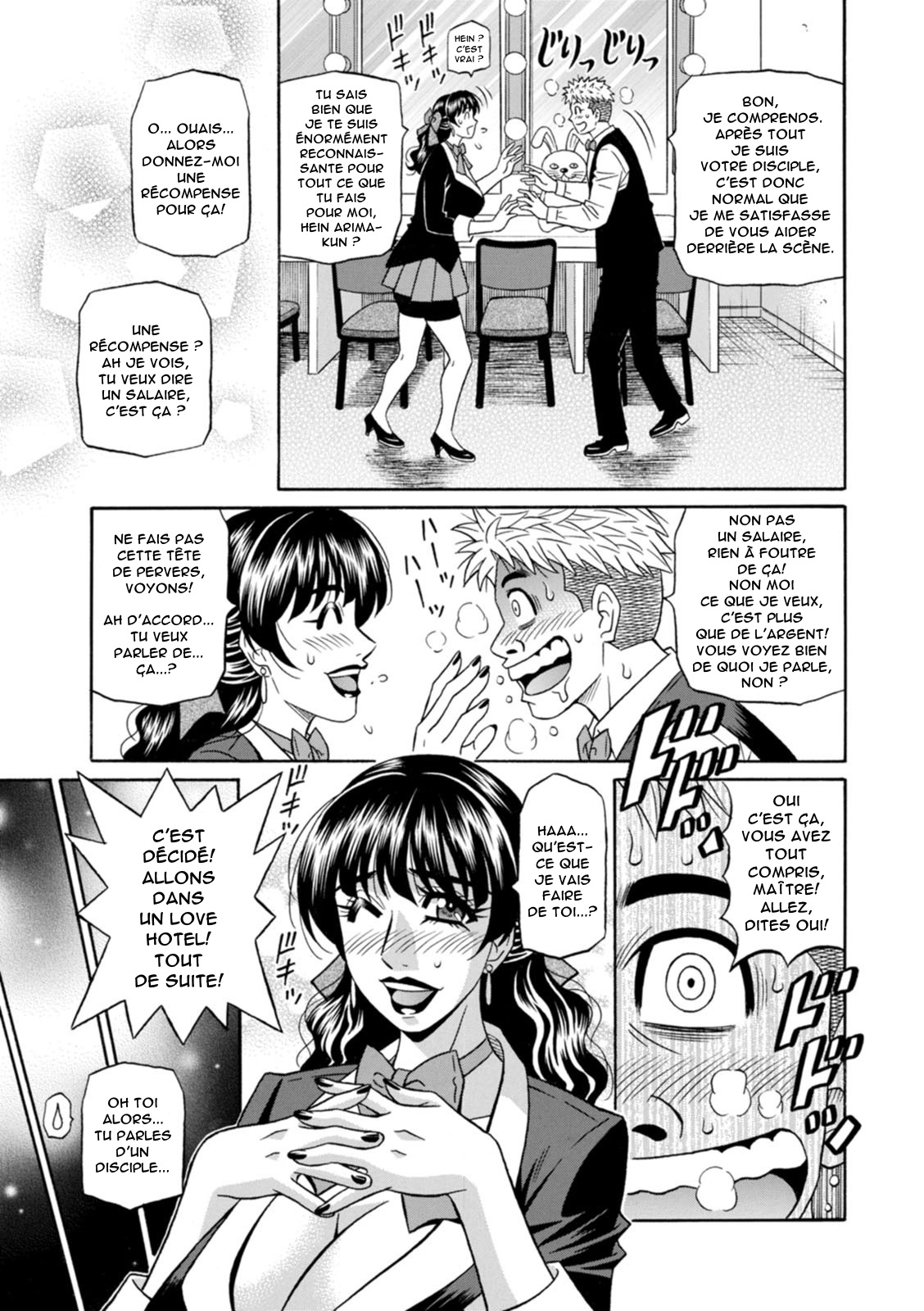 [Ozaki Akira] Magician to H na Deshi - The magician and her lewd apprentice Ch.1-5 [French] [Anatoh] [Digital] numero di immagine  81