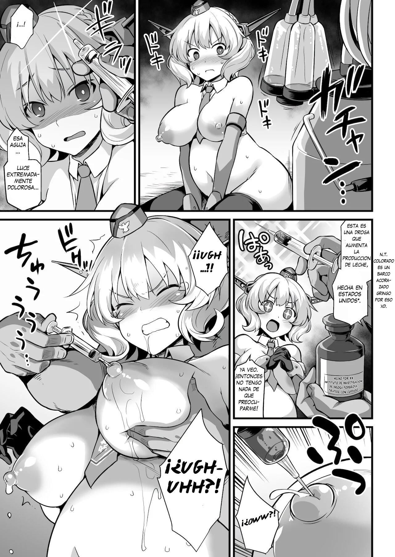 [Akuten Soushin (Kokutou Nikke)] Kanmusu Chakunin Colorado Shussan Meushi Play (Kantai Collection -KanColle-) [Spanish] [Flat is Justice!] [Digital] numero di immagine  25