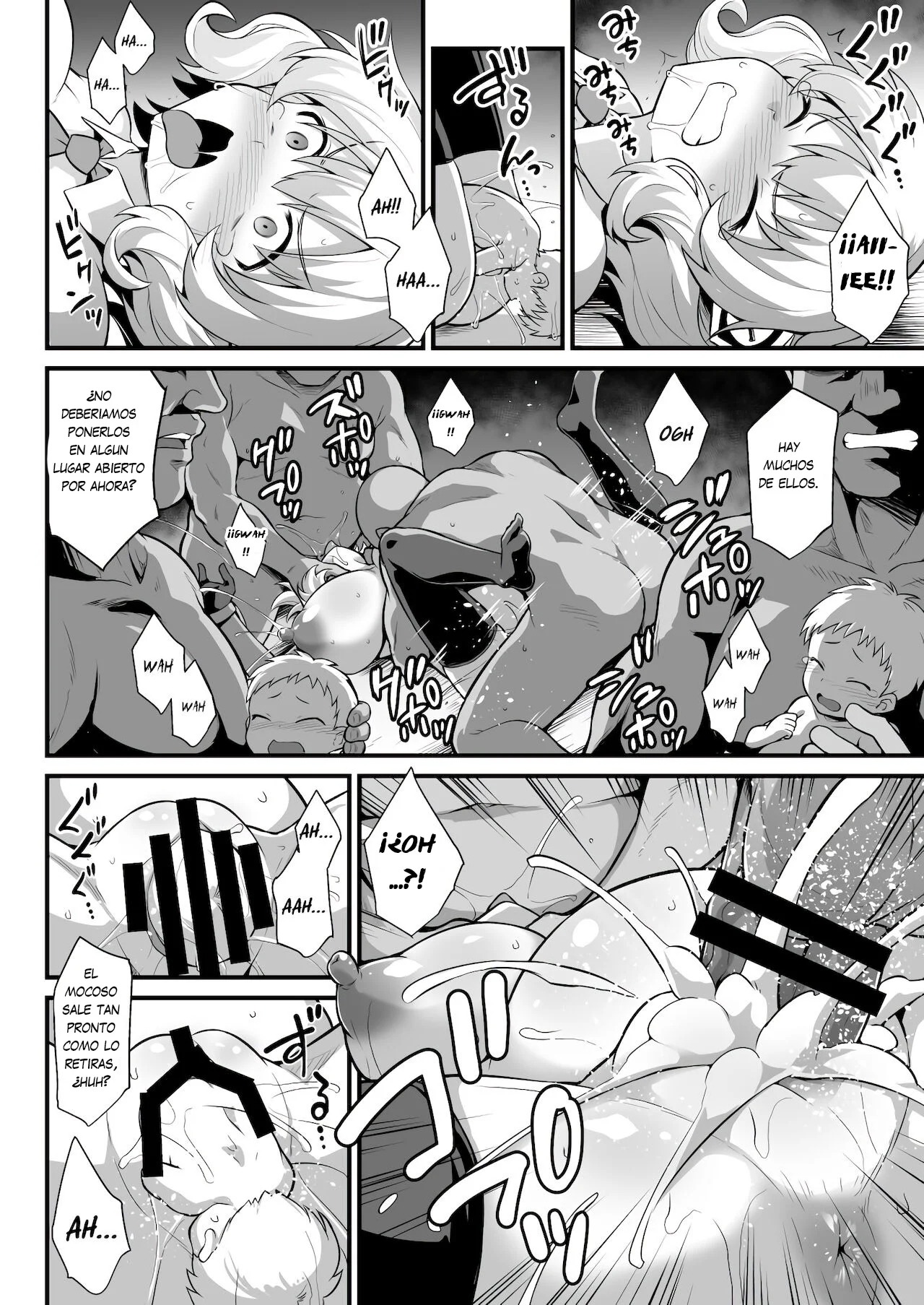 [Akuten Soushin (Kokutou Nikke)] Kanmusu Chakunin Colorado Shussan Meushi Play (Kantai Collection -KanColle-) [Spanish] [Flat is Justice!] [Digital] numero di immagine  32