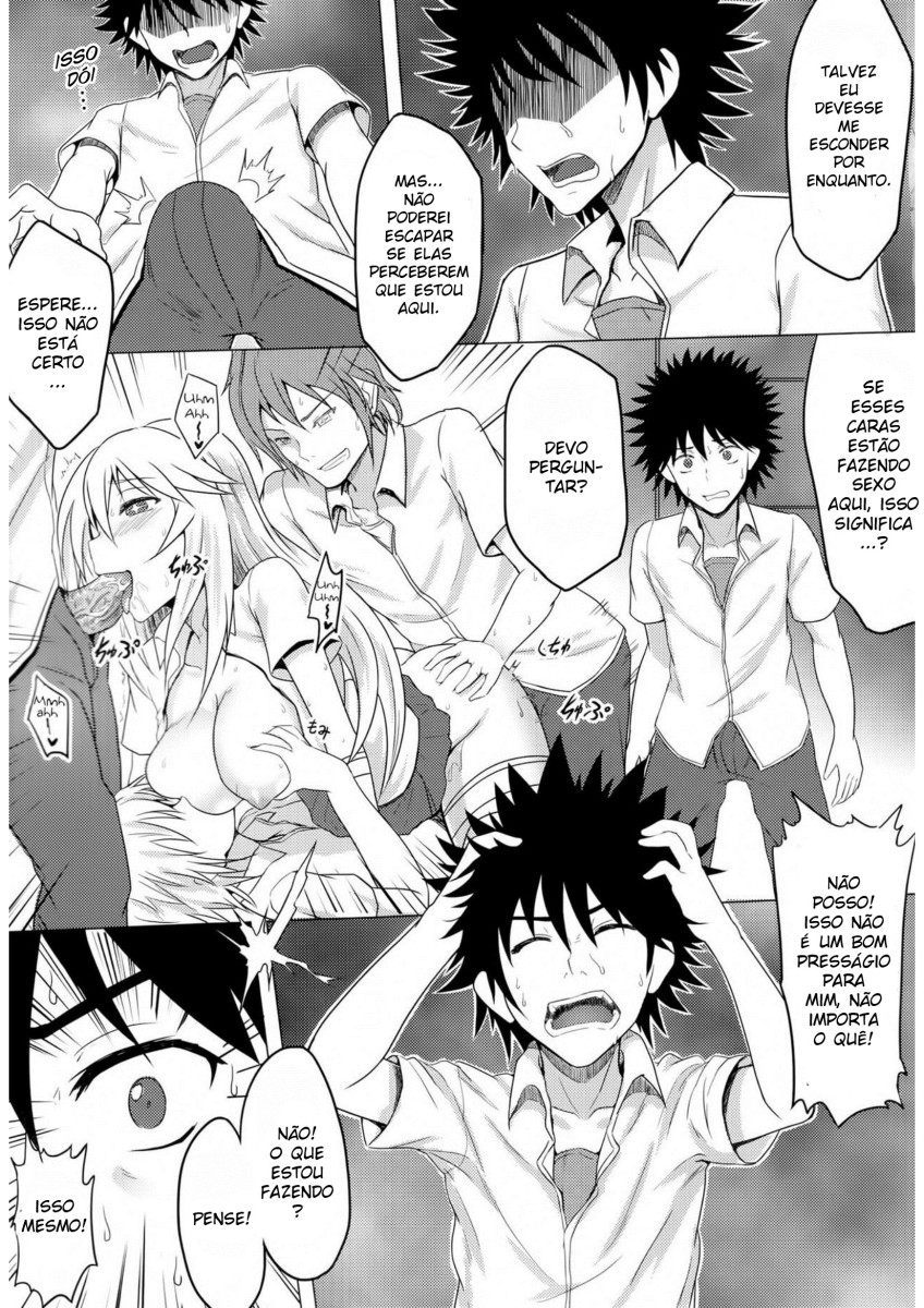 (C84) [BRIO (YO)] MikoMisa to Fukou na Otoko (Toaru Kagaku no Railgun) [Portuguese-BR] [Ninjaboy] 이미지 번호 8