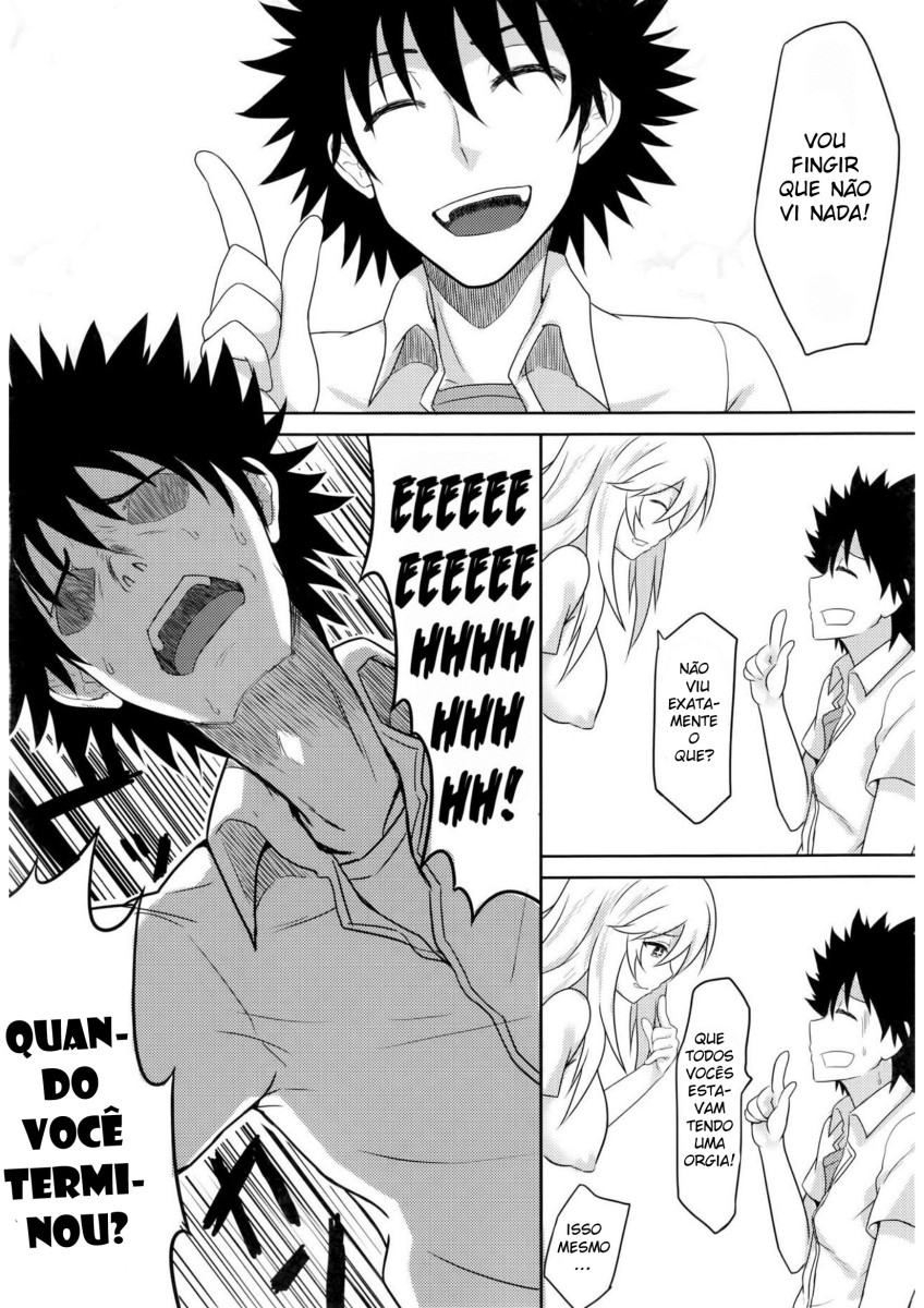 (C84) [BRIO (YO)] MikoMisa to Fukou na Otoko (Toaru Kagaku no Railgun) [Portuguese-BR] [Ninjaboy] 이미지 번호 9