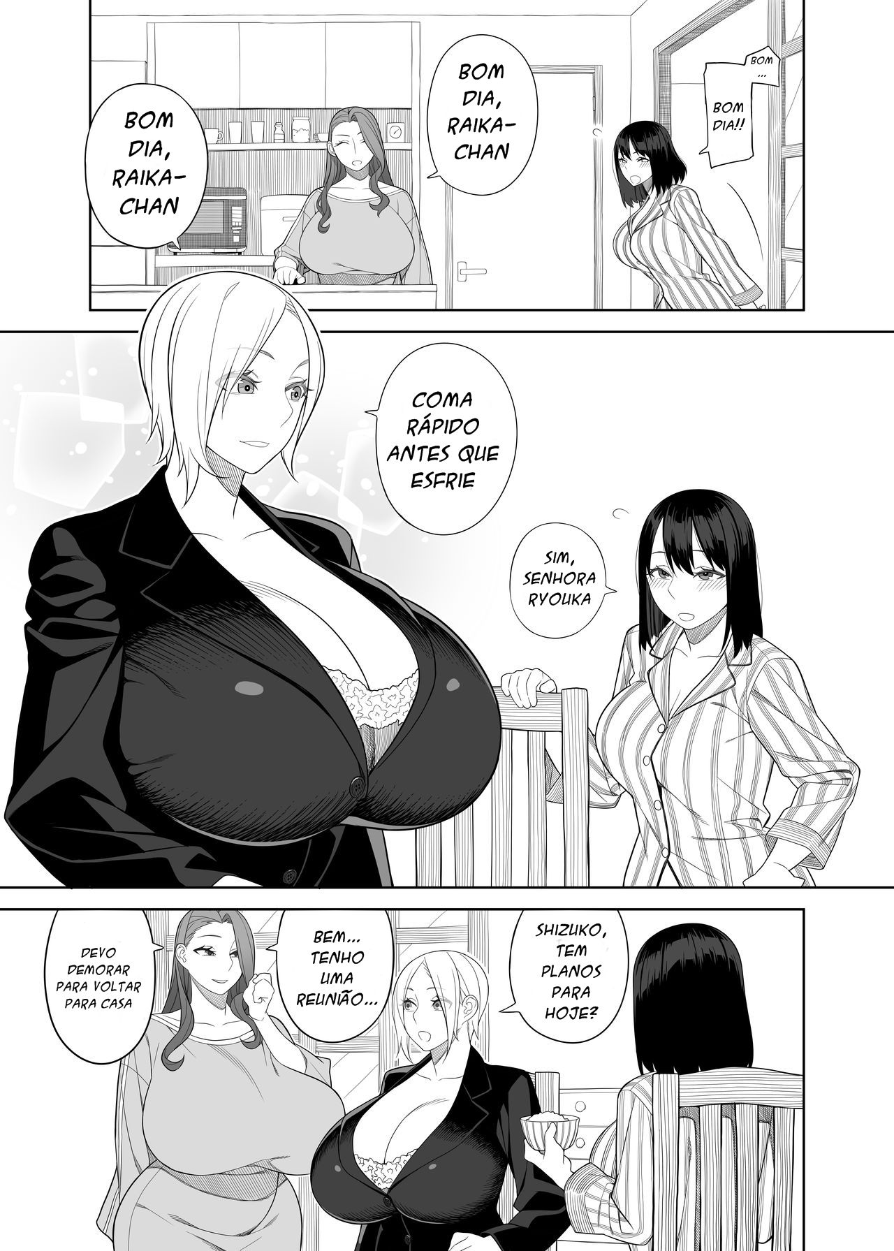 [Sangeriya (Hidarikiki)] Bakunyuu Mama wa Gakuenchou no Onna 2 [Portuguese-BR] [Digital] 이미지 번호 3