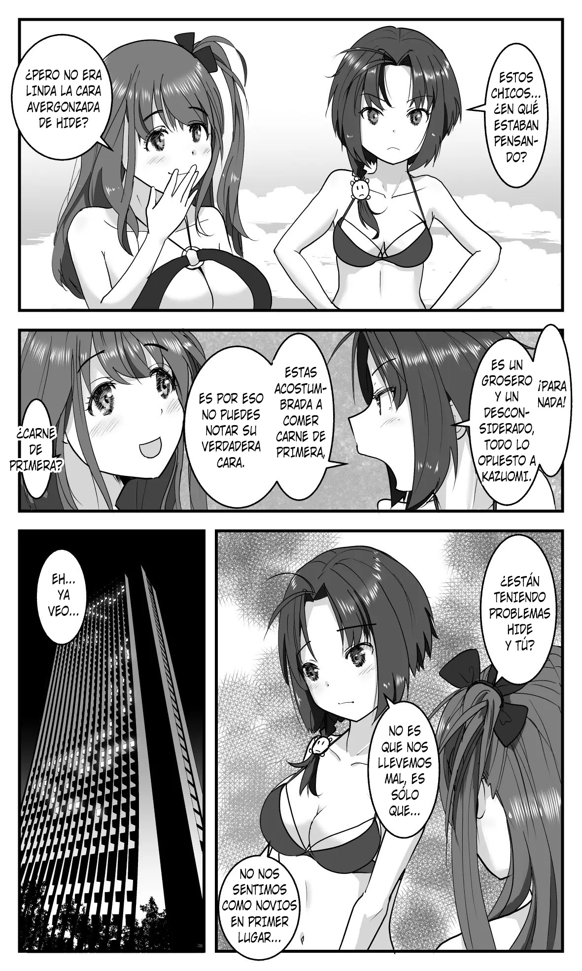 [Hato to Mugi (Ohshima Hato)] Love LOVE Swapping Hotel | Intercambio en el Hotel del Amor [Spanish] [Unnamed team] [Digital] 图片编号 7