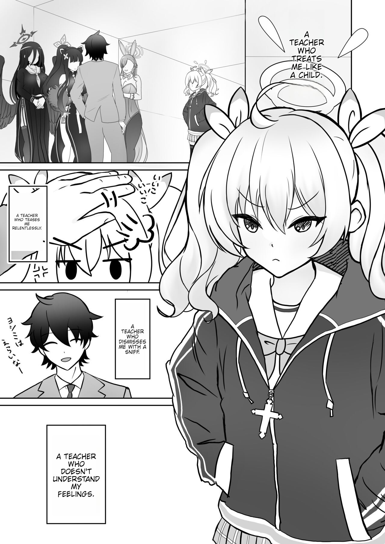 [Kantai Kikou (Soda Gori)] Yoshimi-chan wa Otona no Hito ni Naritai! (Blue Archive) [Digital] ENGLISH EDITION Bildnummer 5