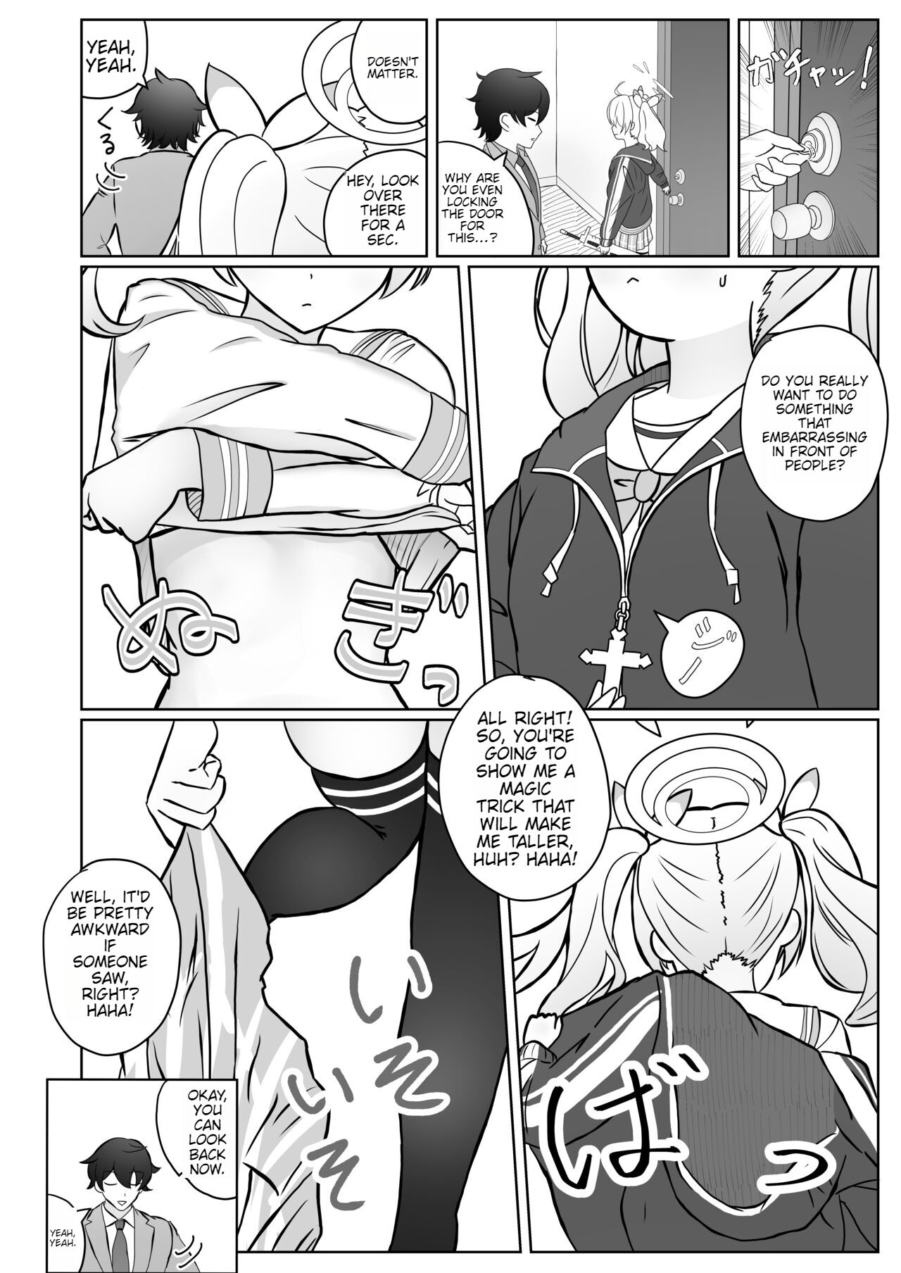 [Kantai Kikou (Soda Gori)] Yoshimi-chan wa Otona no Hito ni Naritai! (Blue Archive) [Digital] ENGLISH EDITION Bildnummer 10