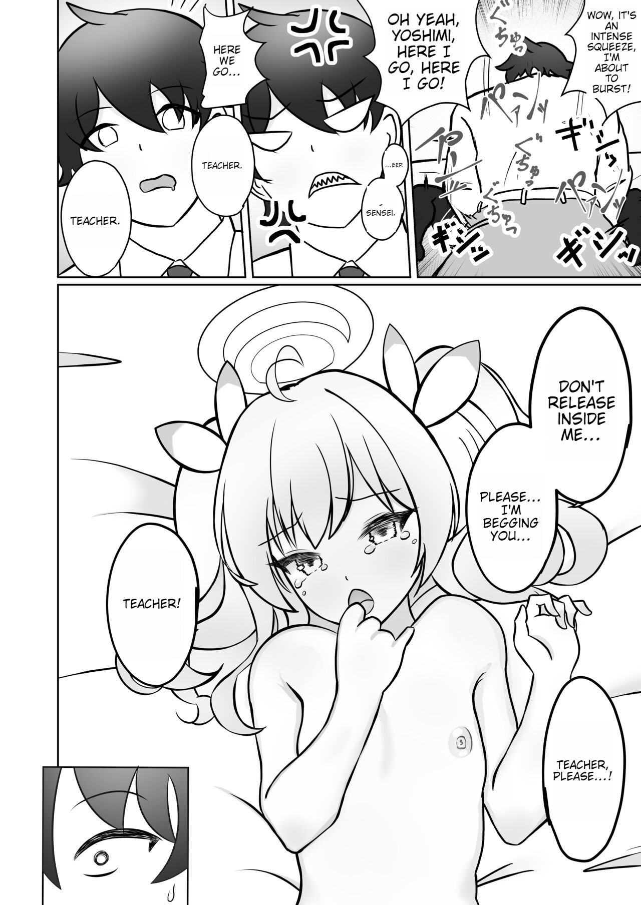 [Kantai Kikou (Soda Gori)] Yoshimi-chan wa Otona no Hito ni Naritai! (Blue Archive) [Digital] ENGLISH EDITION Bildnummer 18