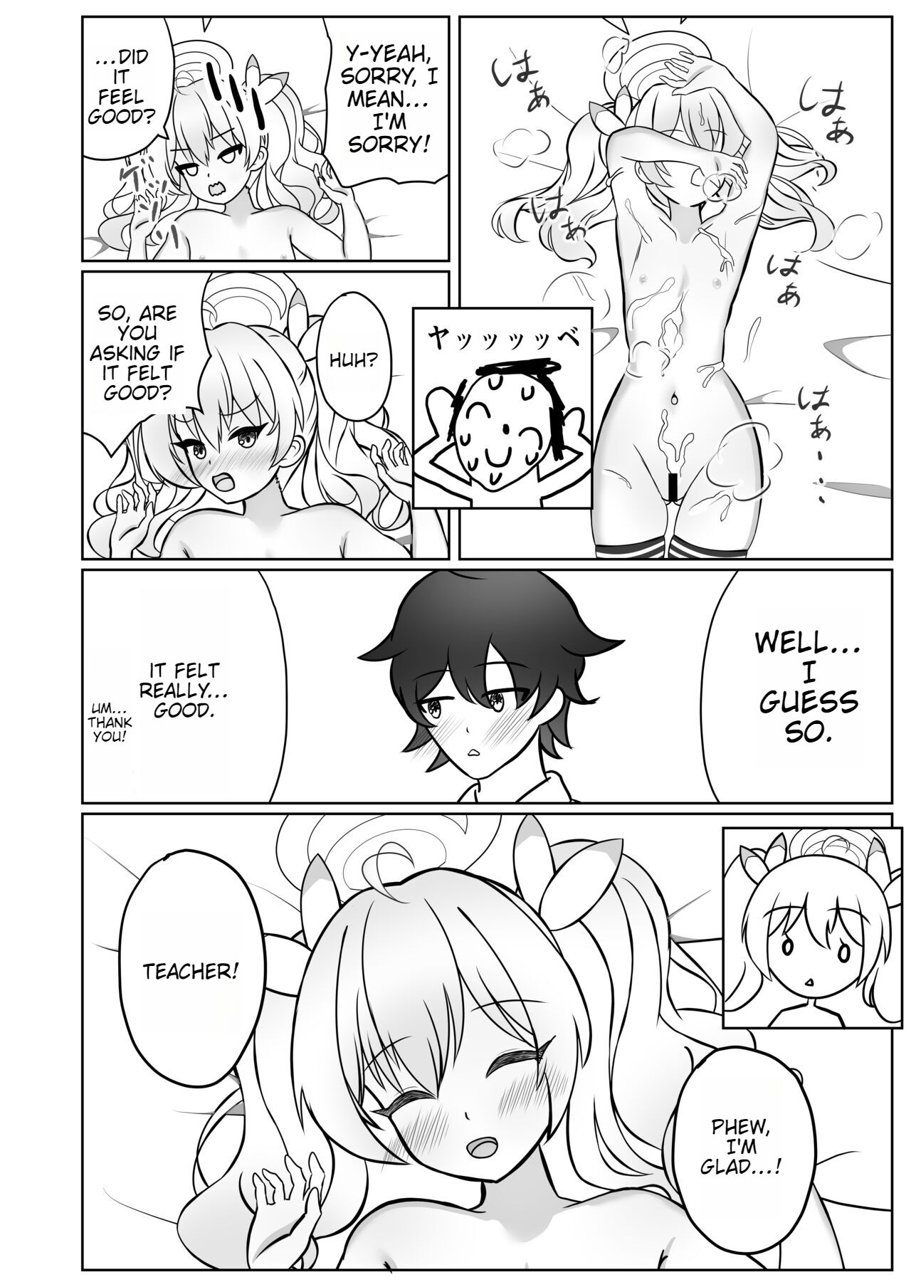 [Kantai Kikou (Soda Gori)] Yoshimi-chan wa Otona no Hito ni Naritai! (Blue Archive) [Digital] ENGLISH EDITION Bildnummer 20