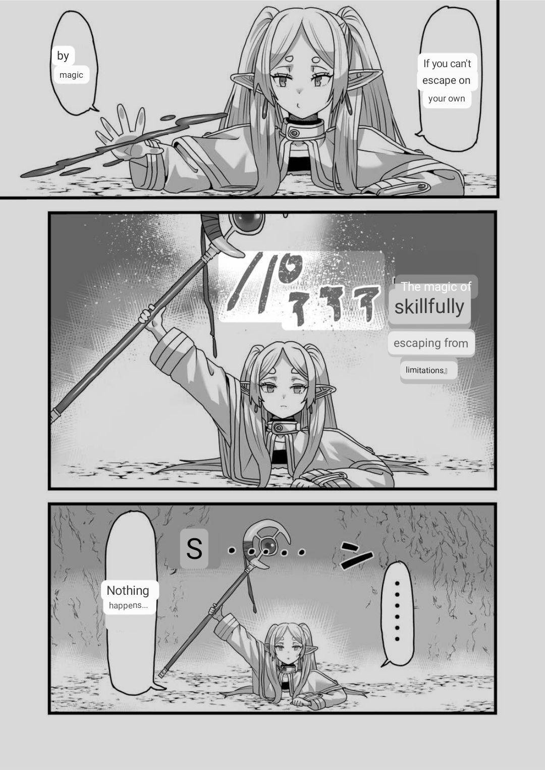 [Sei no mamono (Sema)] Frieren to Kankaku Shadan Ana (Sousou no Frieren) [ENGLISH] [MTL] image number 3