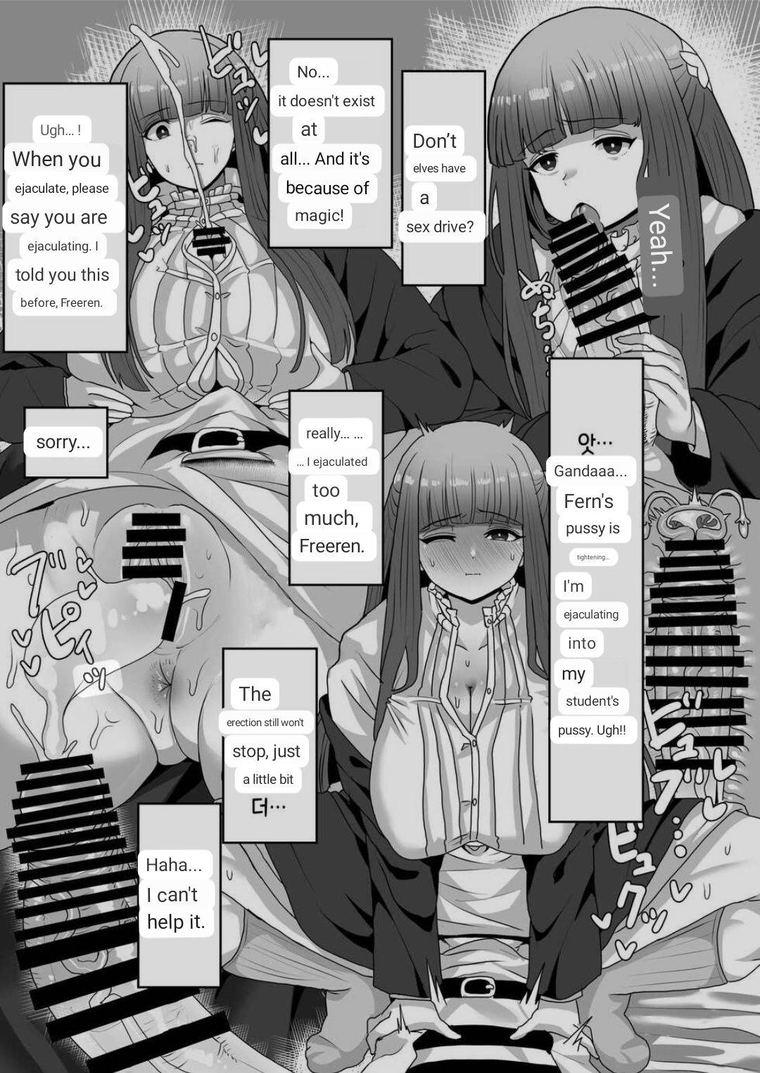 [Sei no mamono (Sema)] Frieren to Kankaku Shadan Ana (Sousou no Frieren) [ENGLISH] [MTL] image number 37