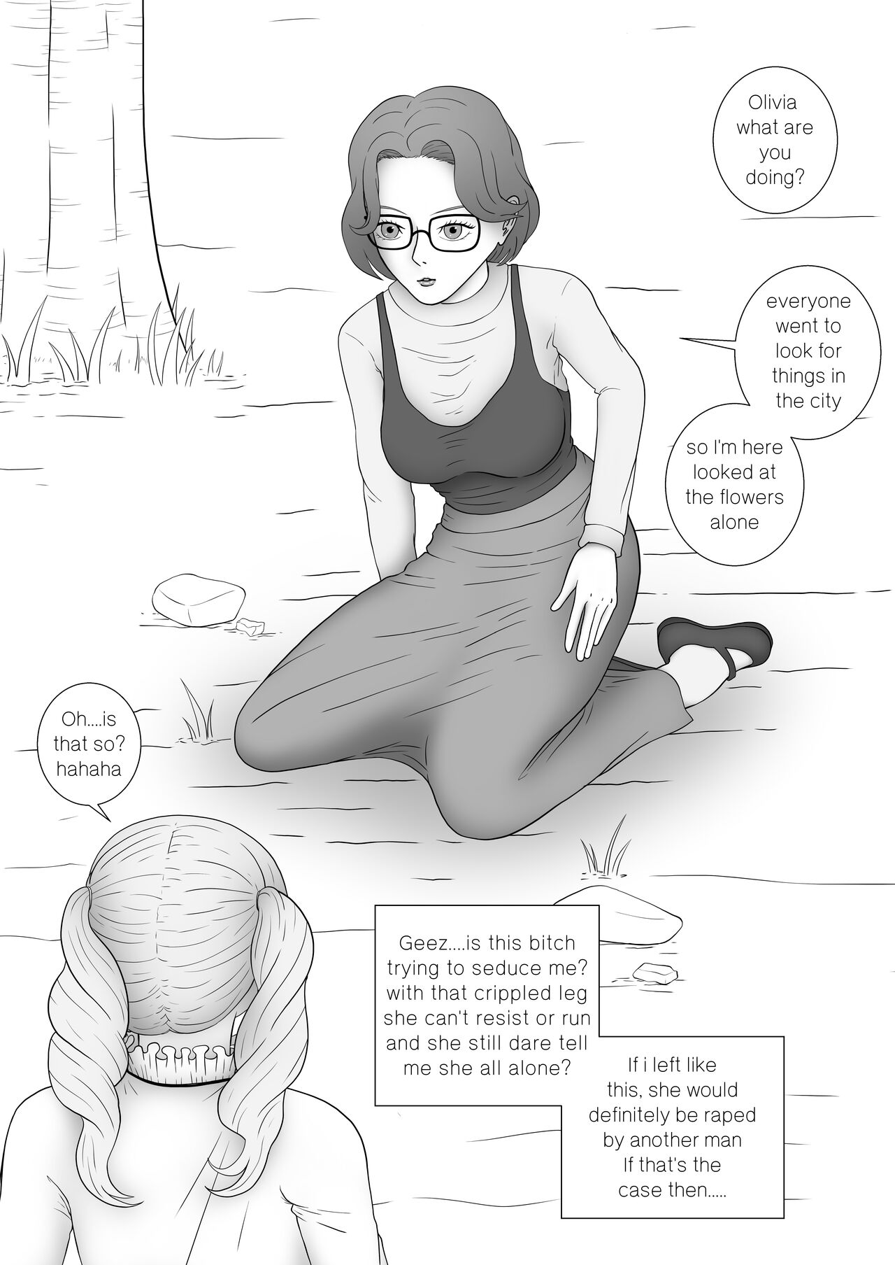 [SweetHalloween] MARINA X OLIVIA #1 ( ENG ) 2eme image