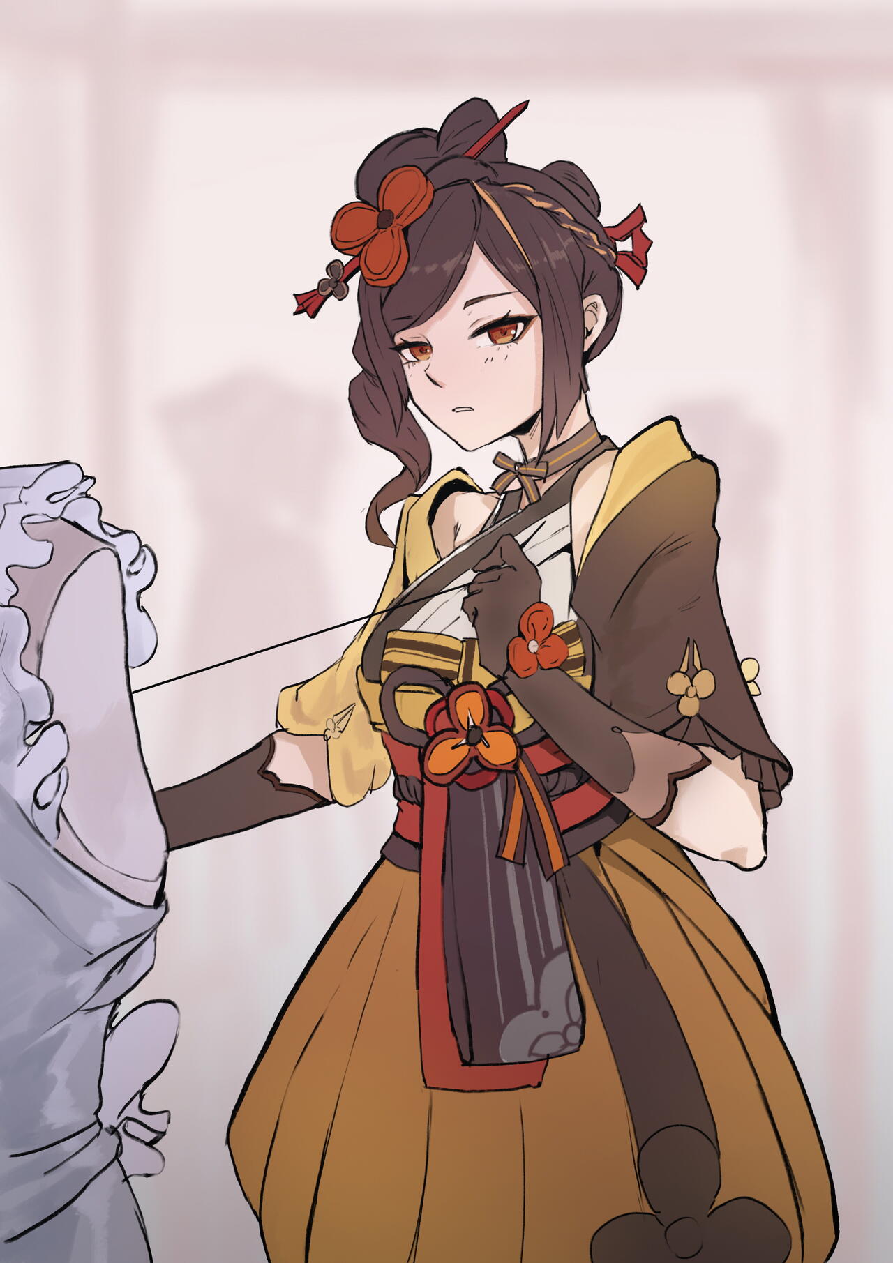 [Frozenspiderlily] Chiori - "Missed Deadline" | Тиори - Не успела в срок (Genshin Impact) [Russian] [Leizer] image number 38