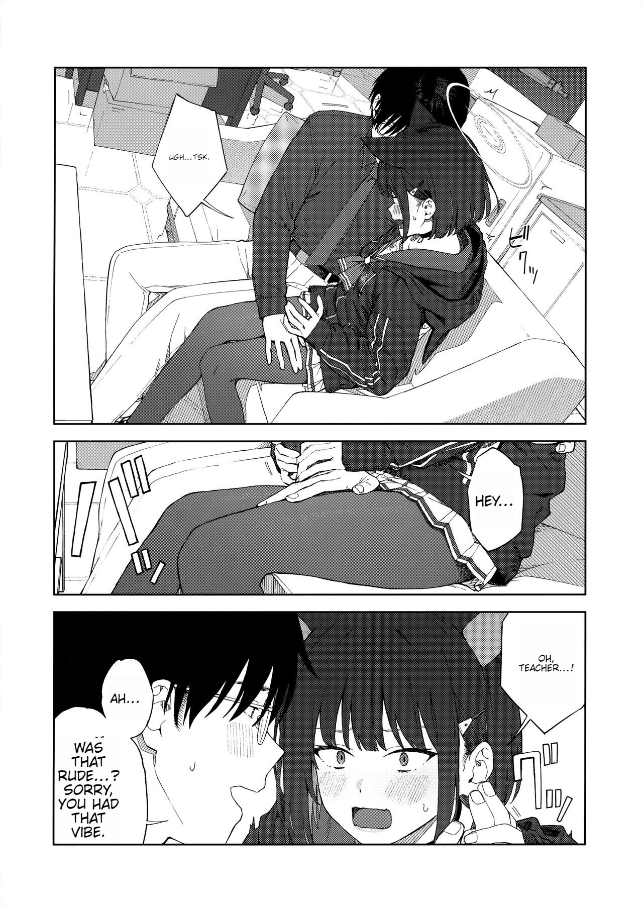 (C103) [Titano-makhia (Mikaduchi)] Sensei, Doushite Watashi nano...? (Blue Archive) [English] numero di immagine  11