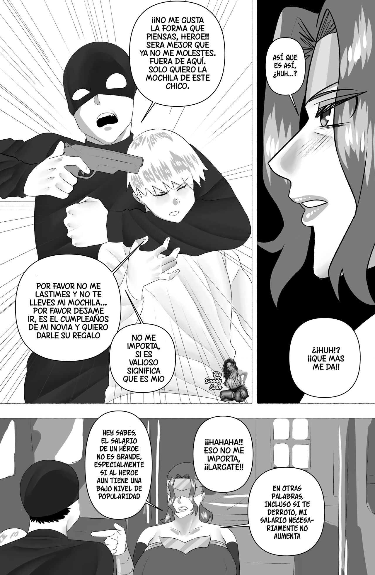 [Neko Plus] My Mother is a Hero [Spanish][BigDaddy Scan] image number 4