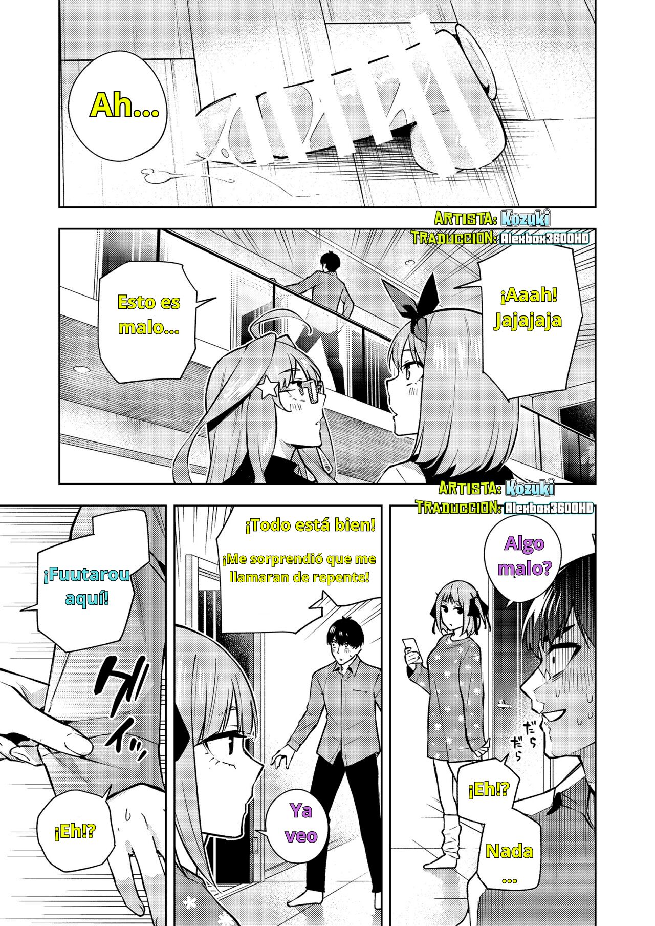 [Kozuki Sousaku Dokoro (Kozuki)] Chri Bocchi Miku - Miku is alone at Christmas. (Gotoubun no Hanayome) [Spanish] [Alexbox3600HD] [Color Text] [Digital] изображение № 11