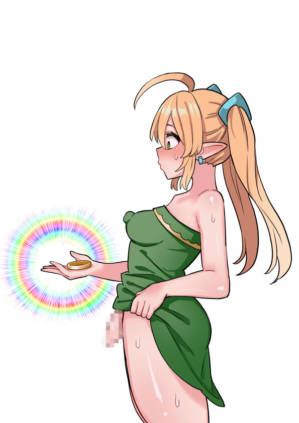 [Hotaru] Tanshou Houkei Futanari Hobbit Shoujo ga Mahou no Yubiwa de Kyokon Seiyoku Monster ni naru Hanashi 1-3 image number 2