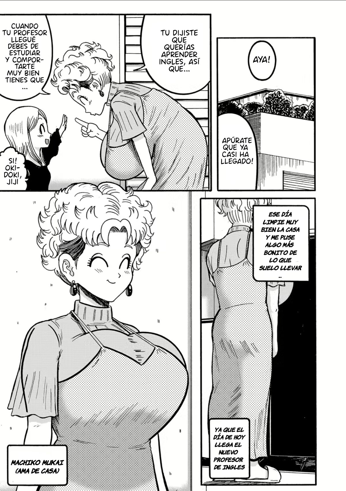 [Makigai ikko]  Esposa famosa VS profesor extranjero con una enorme verga (Español) (OPPAI LOVERS) 画像番号 3