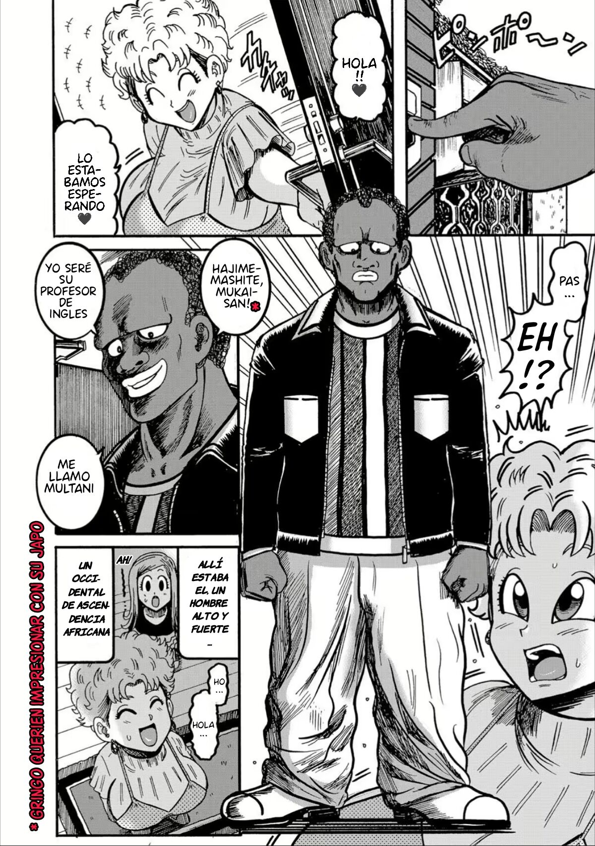 [Makigai ikko]  Esposa famosa VS profesor extranjero con una enorme verga (Español) (OPPAI LOVERS) 画像番号 4