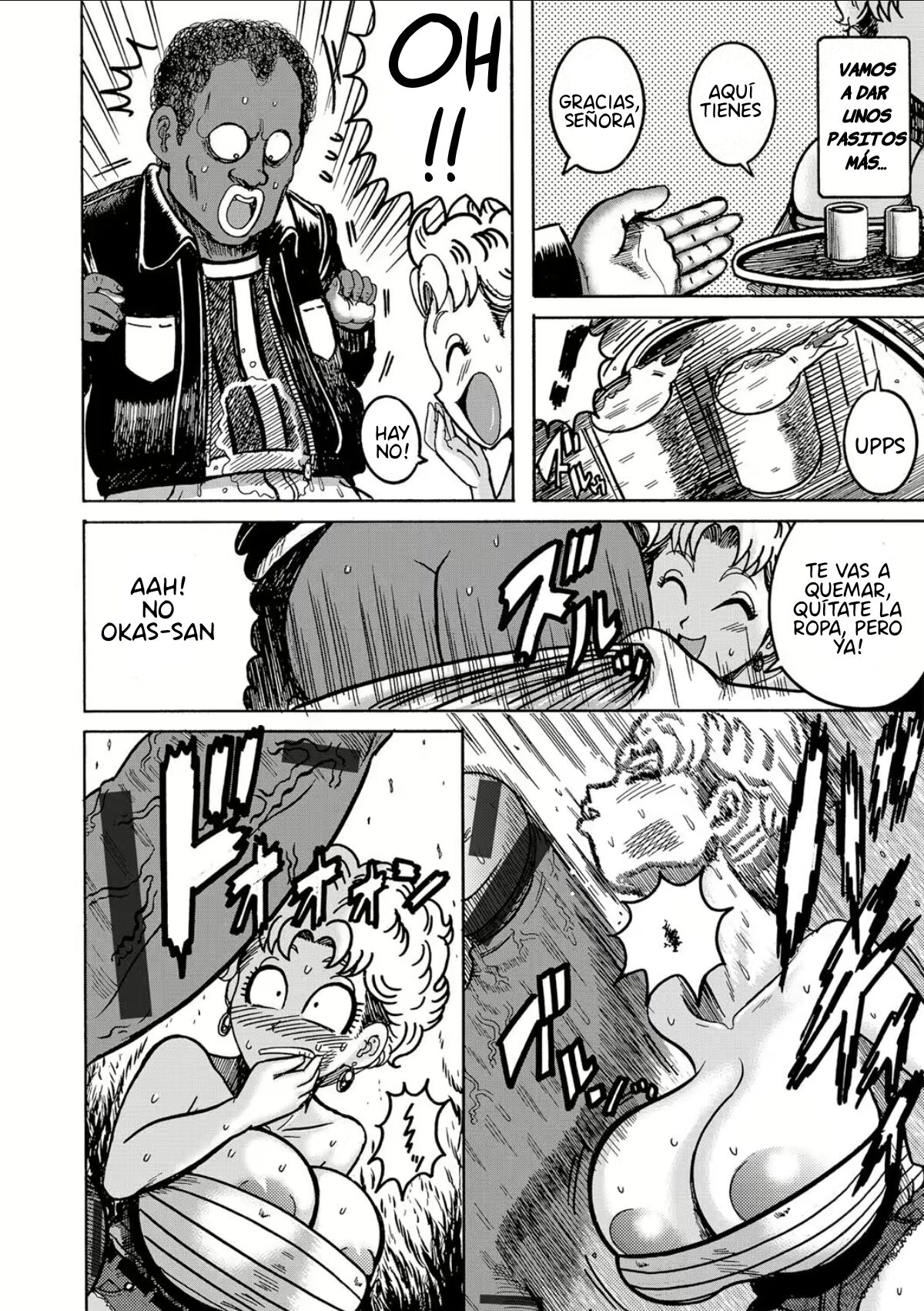 [Makigai ikko]  Esposa famosa VS profesor extranjero con una enorme verga (Español) (OPPAI LOVERS) 画像番号 10