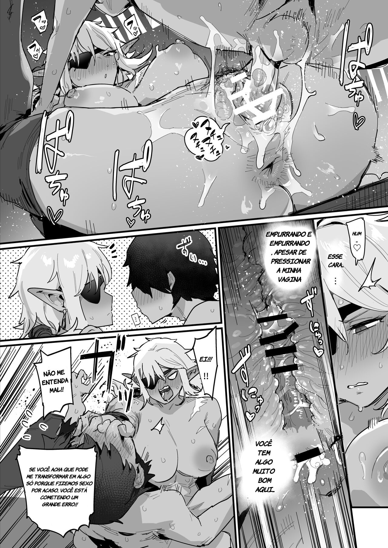 [Ie] Uma elfa negra que deveria ter esquecido que é uma mulher. image number 2