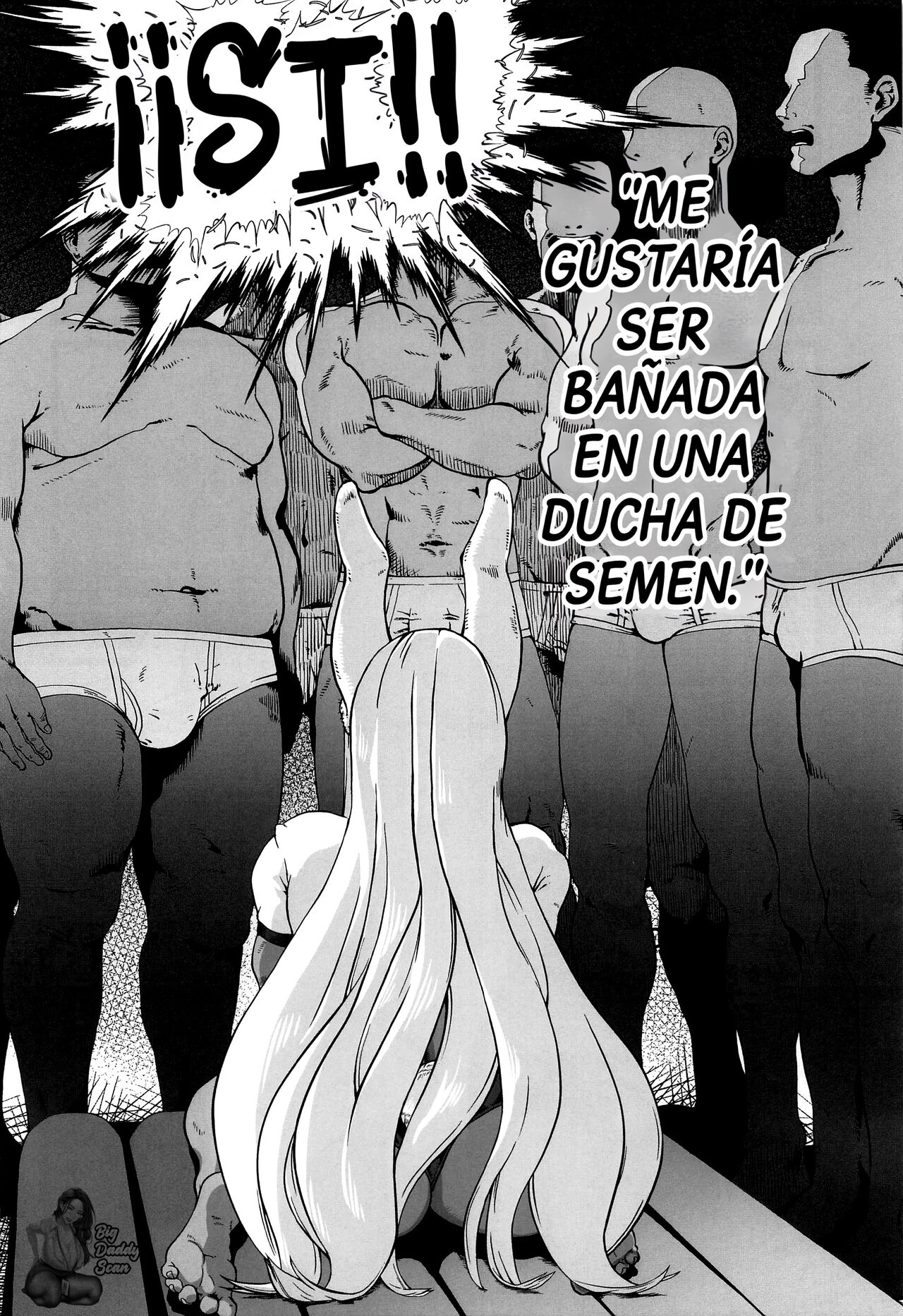 (C101) [Pin to Kite Jigoku (Dance Eiki)] Bukkake Mirko (Boku no Hero Academia) [Spanish] [BigDaddy Scan] [Decensored] image number 3