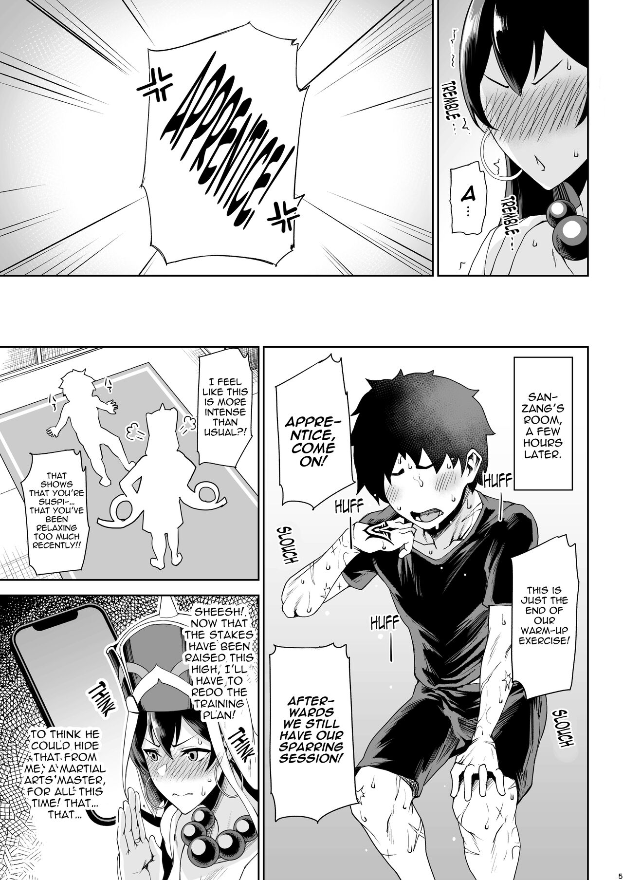 [Tanic Ya (Okutani Tanishi)] Shugyou Now (Fate/Grand Order) [English] [hardcase8translates] [Digital] numero di immagine  5