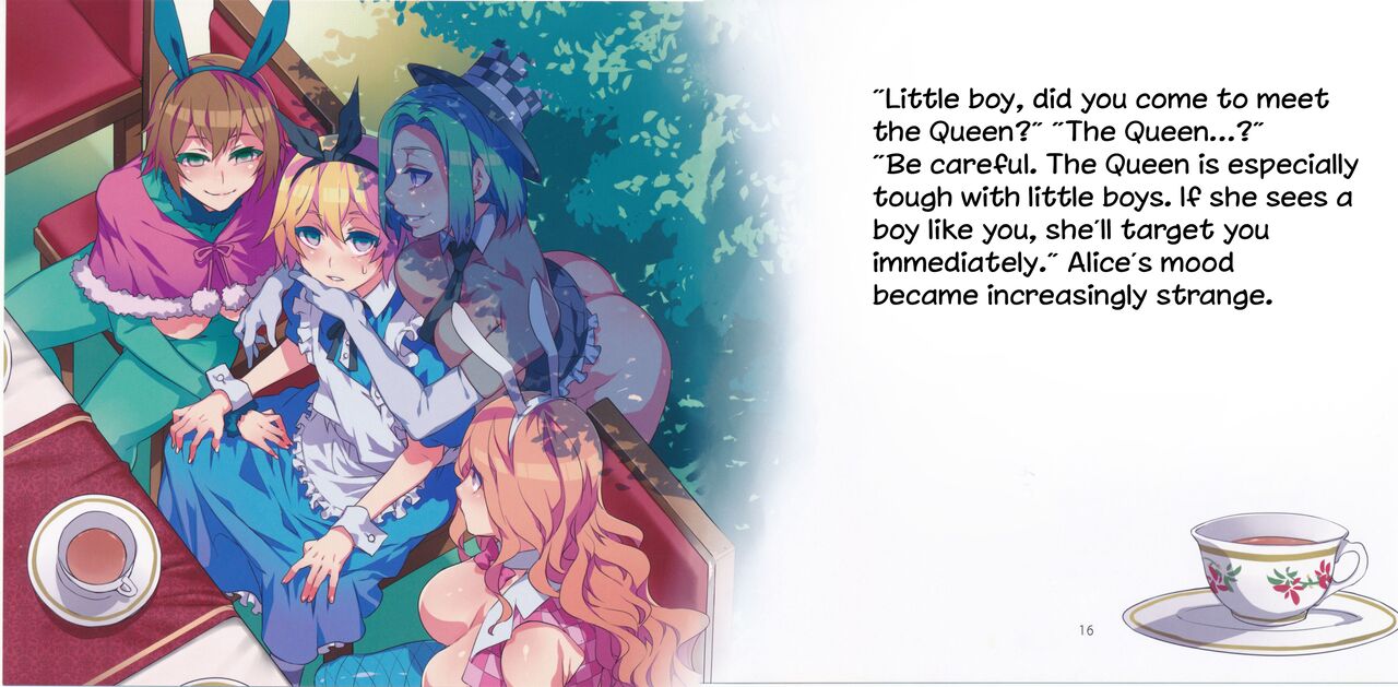 (C90) [Alice no Takarabako (Mizuryu Kei)] Yoiko no Sukebe Douwa Series 2 Fushidara na Kuni no Alice (Alice in Wonderland) [English] [hardcase8translates] image number 9